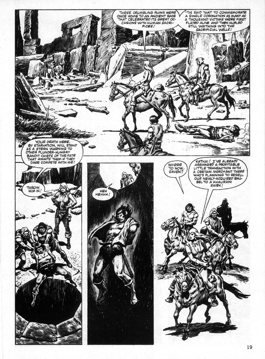 Read online The Savage Sword Of Conan comic -  Issue #95 - 19