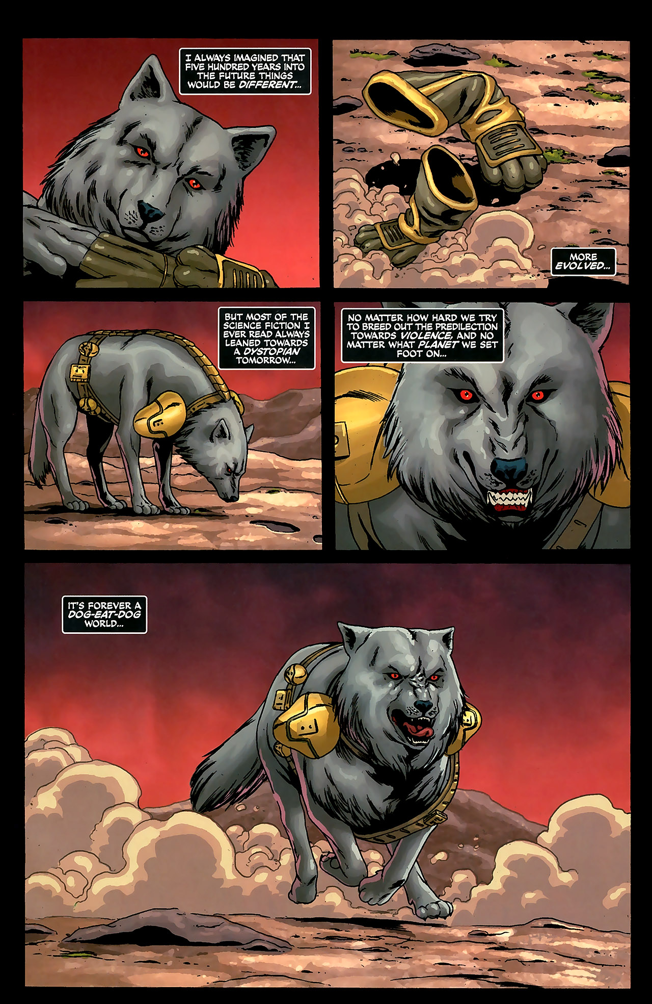 Read online Buck Rogers (2009) comic -  Issue #4 - 5