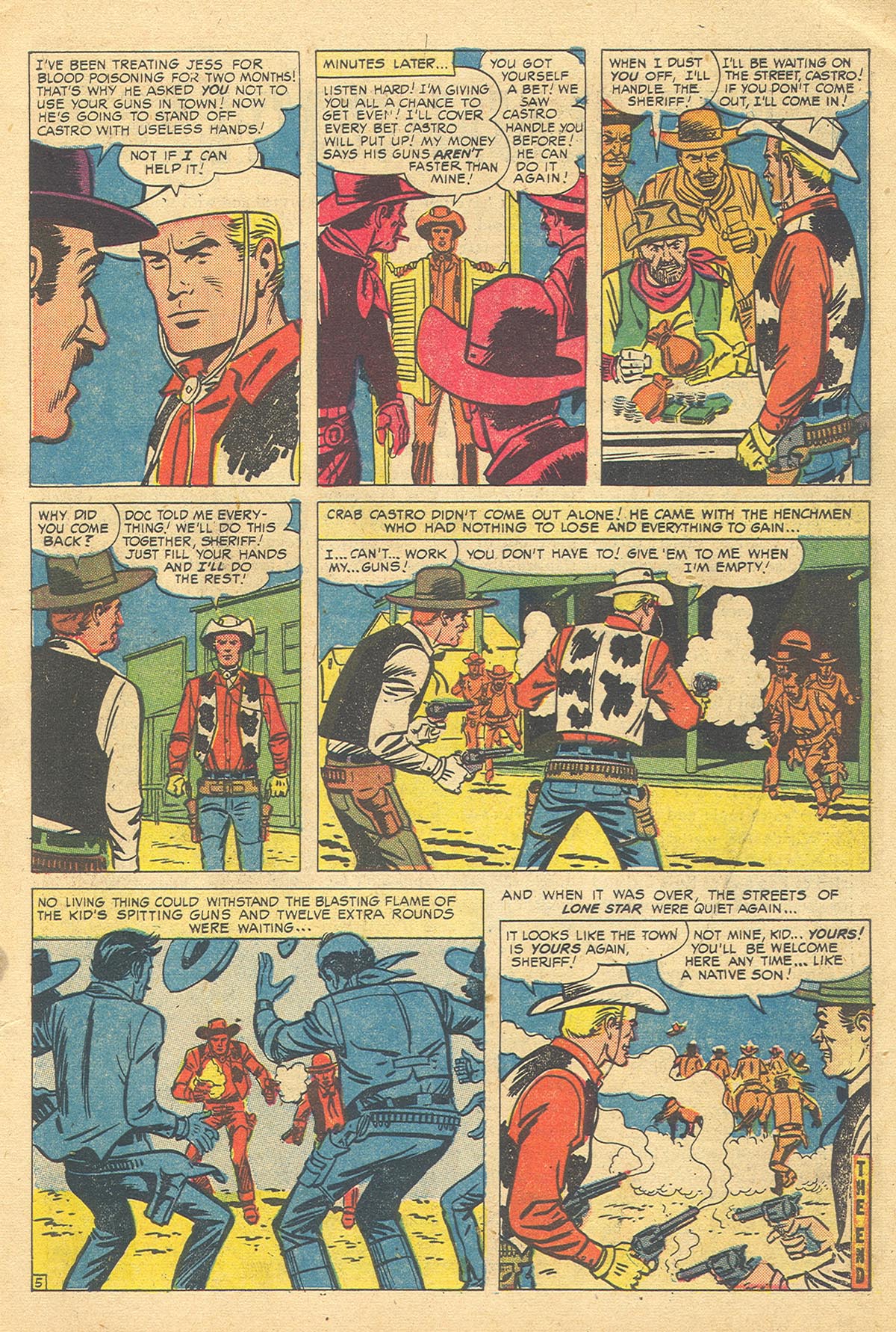 Read online Kid Colt Outlaw comic -  Issue #74 - 7