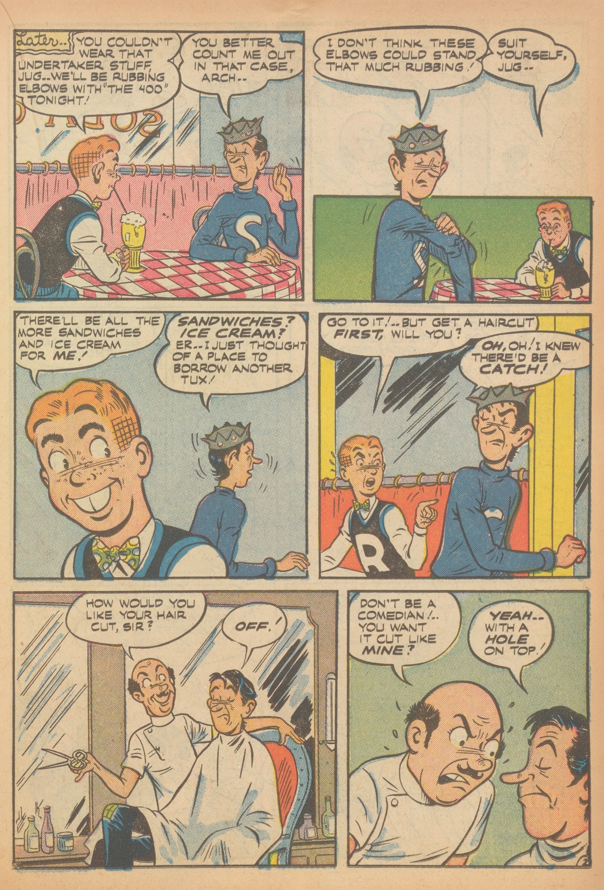 Read online Pep Comics comic -  Issue #70 - 21