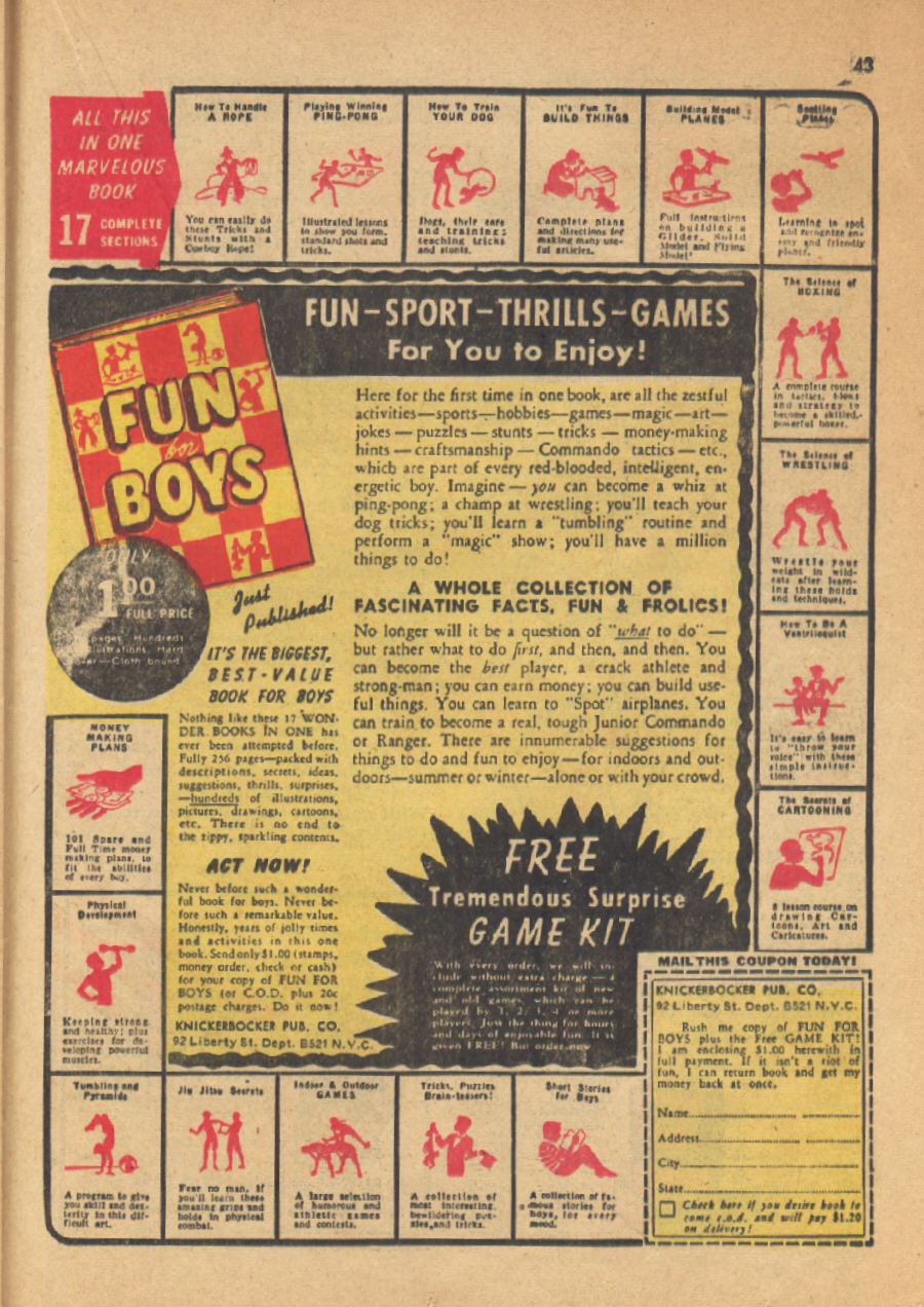 Read online Super-Magician Comics comic -  Issue #13 - 43