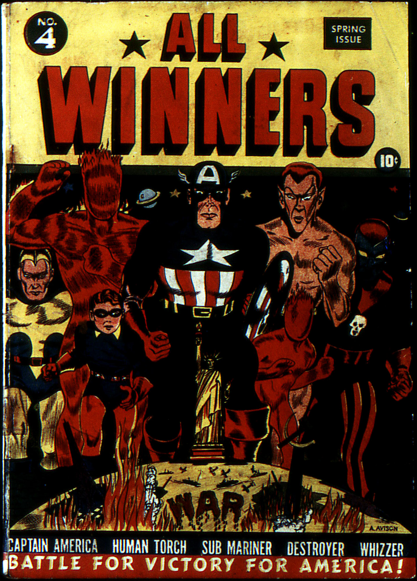 Read online All-Winners Comics comic -  Issue #4 - 2
