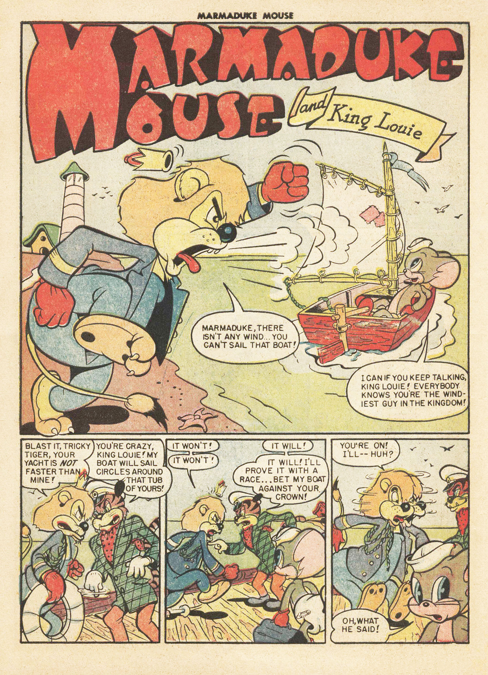 Read online Marmaduke Mouse comic -  Issue #20 - 16