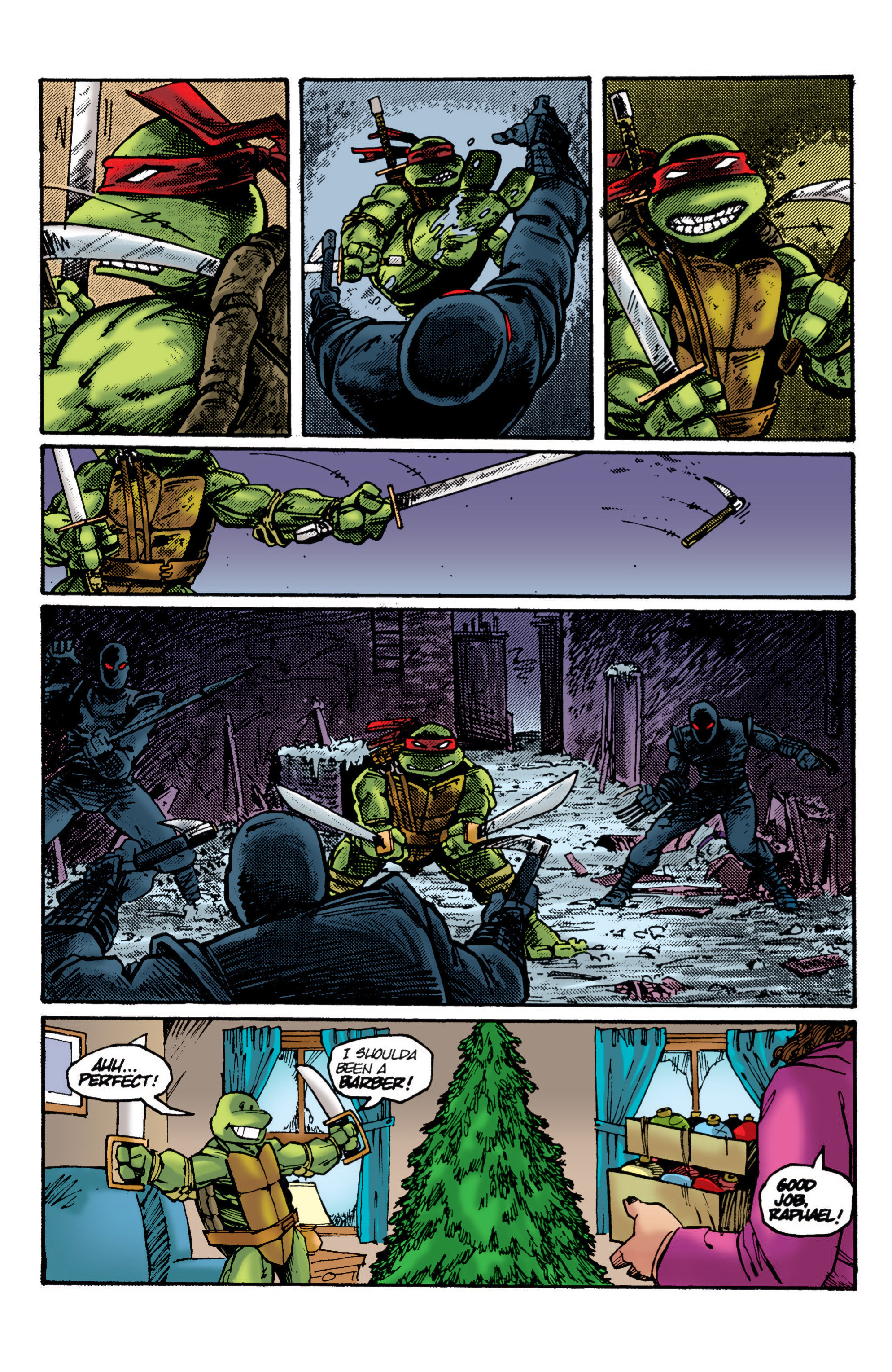 Read online Teenage Mutant Ninja Turtles Color Classics: Leonardo Micro-Series comic -  Issue # Full - 12