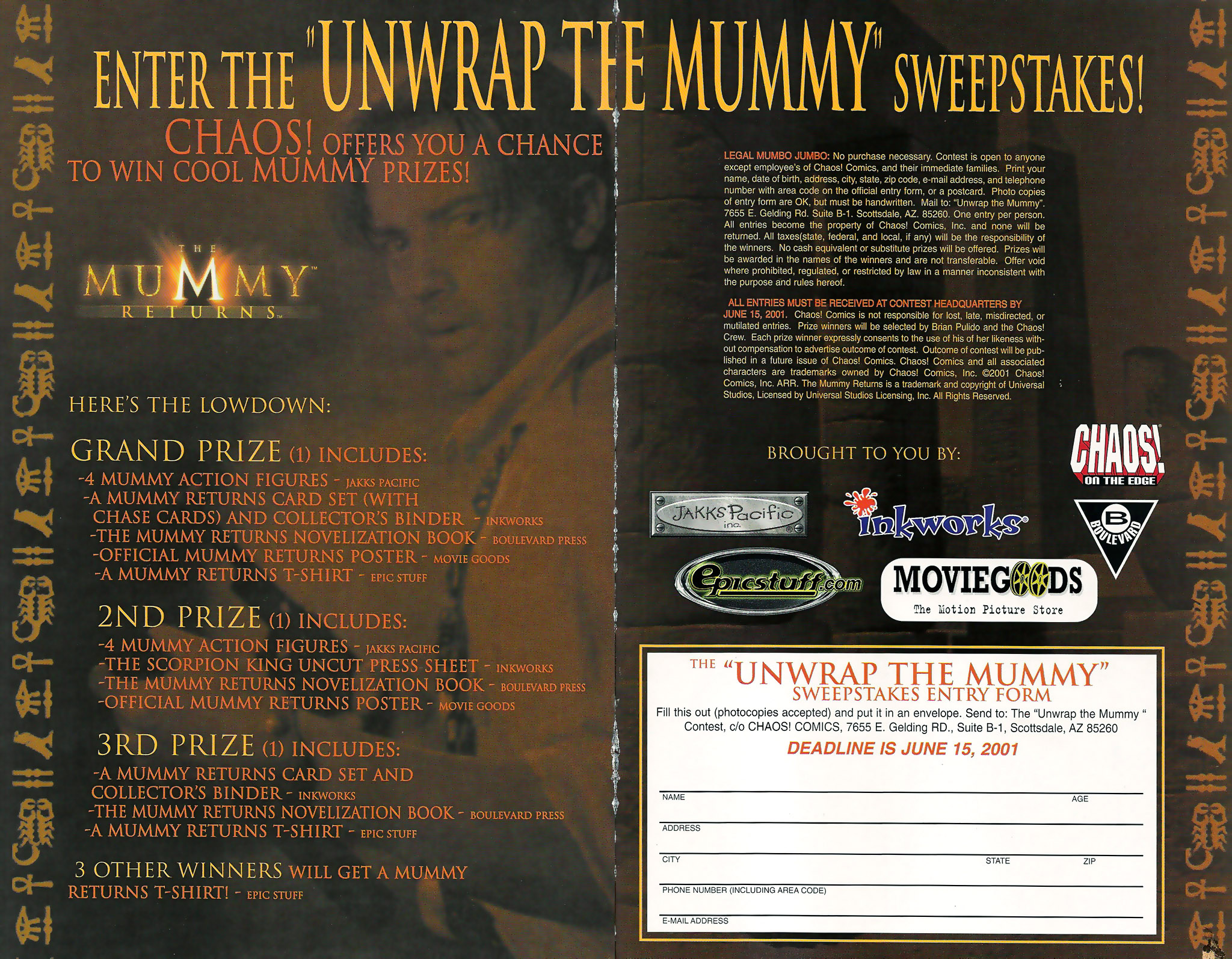 Read online The Mummy: Valley of the Gods comic -  Issue # Full - 28