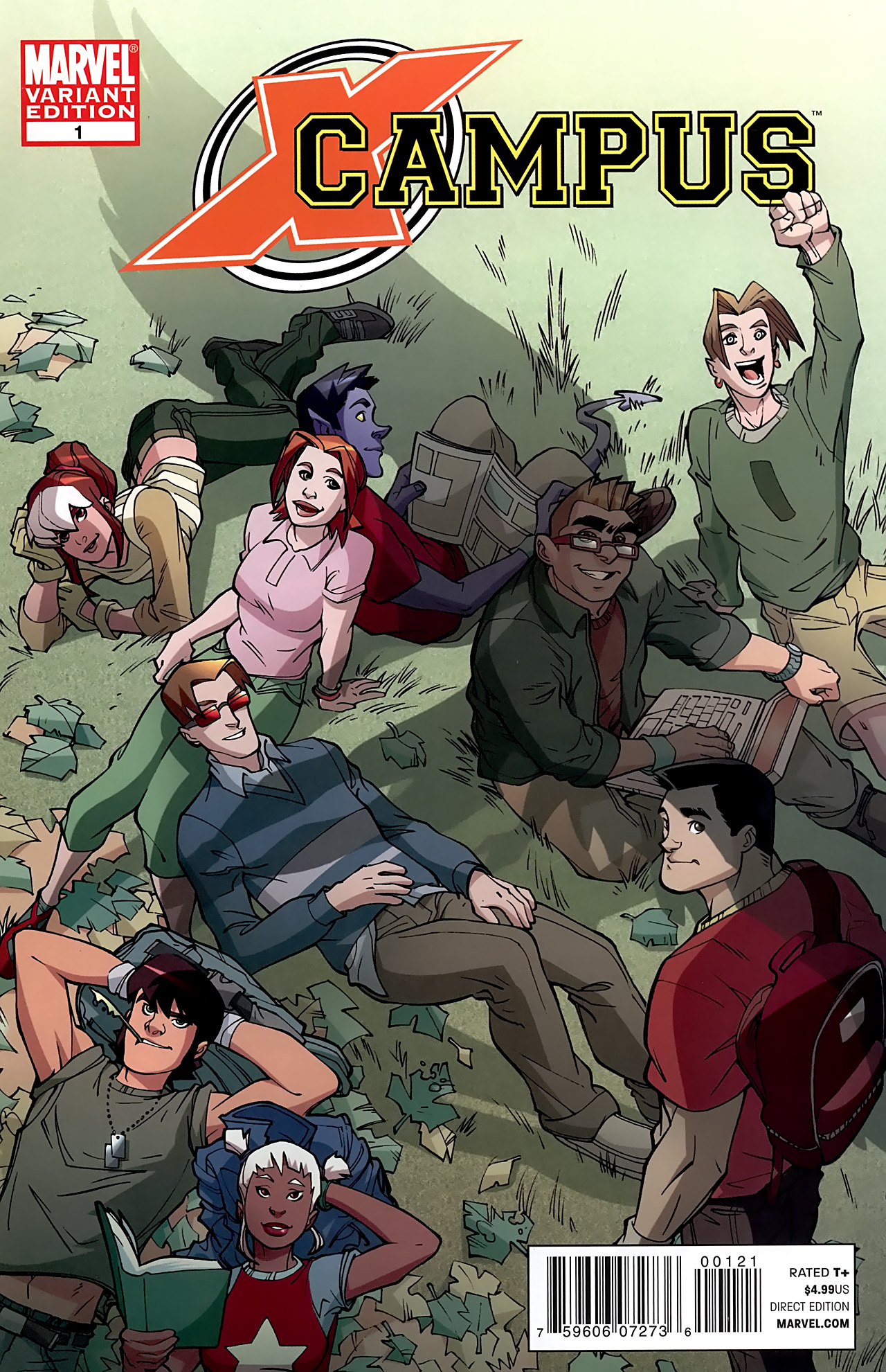 Read online X-Campus comic -  Issue #1 - 2