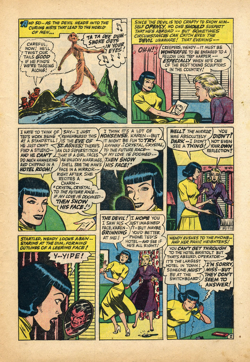 Read online Adventures Into The Unknown comic -  Issue #8 - 43