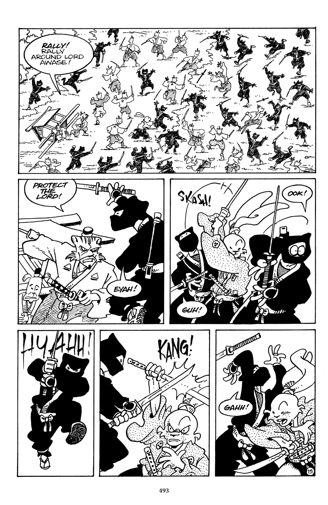 Read online The Usagi Yojimbo Saga comic -  Issue # TPB 6 - 490