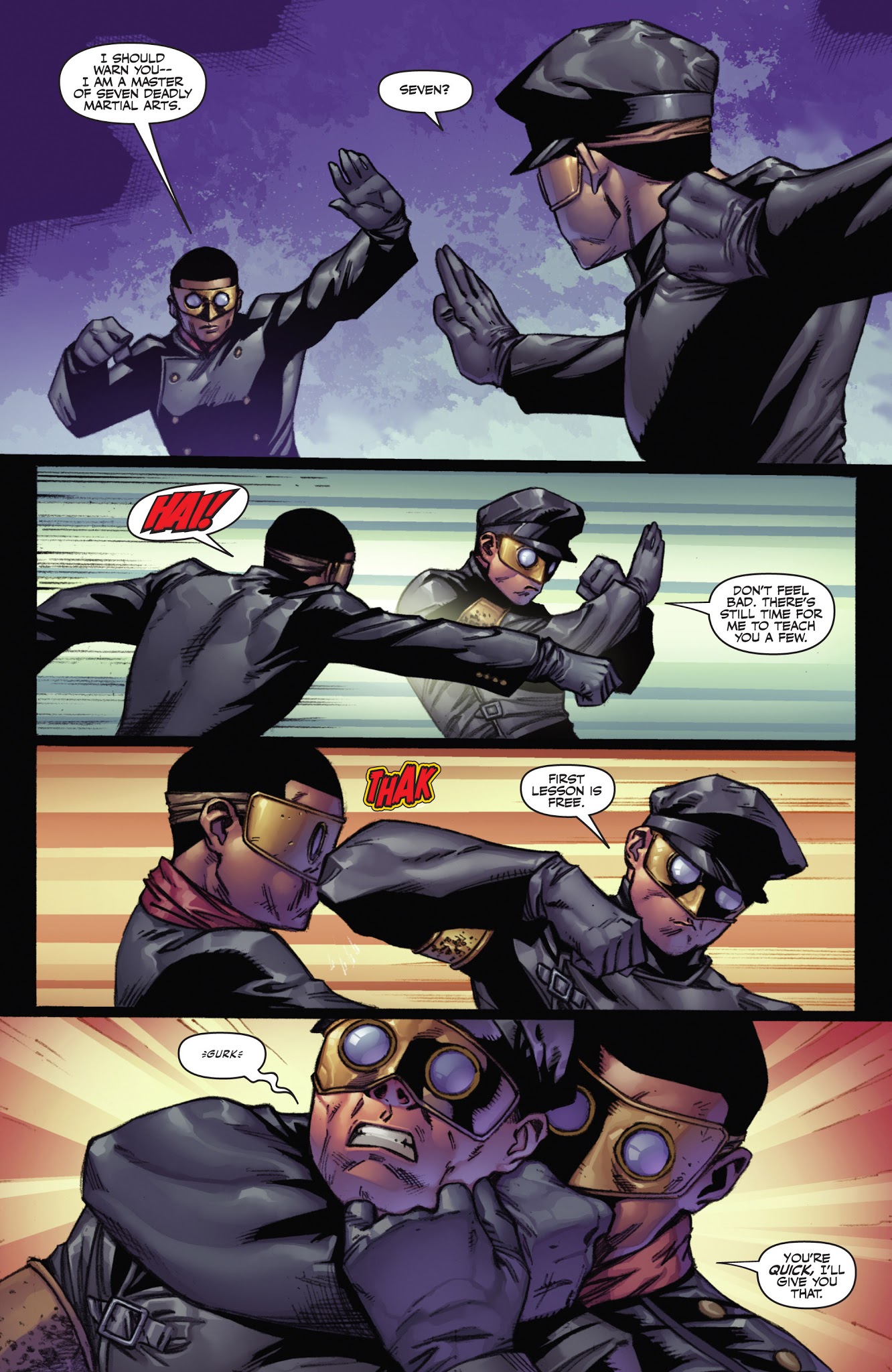 Read online Legenderry: Green Hornet comic -  Issue #3 - 16