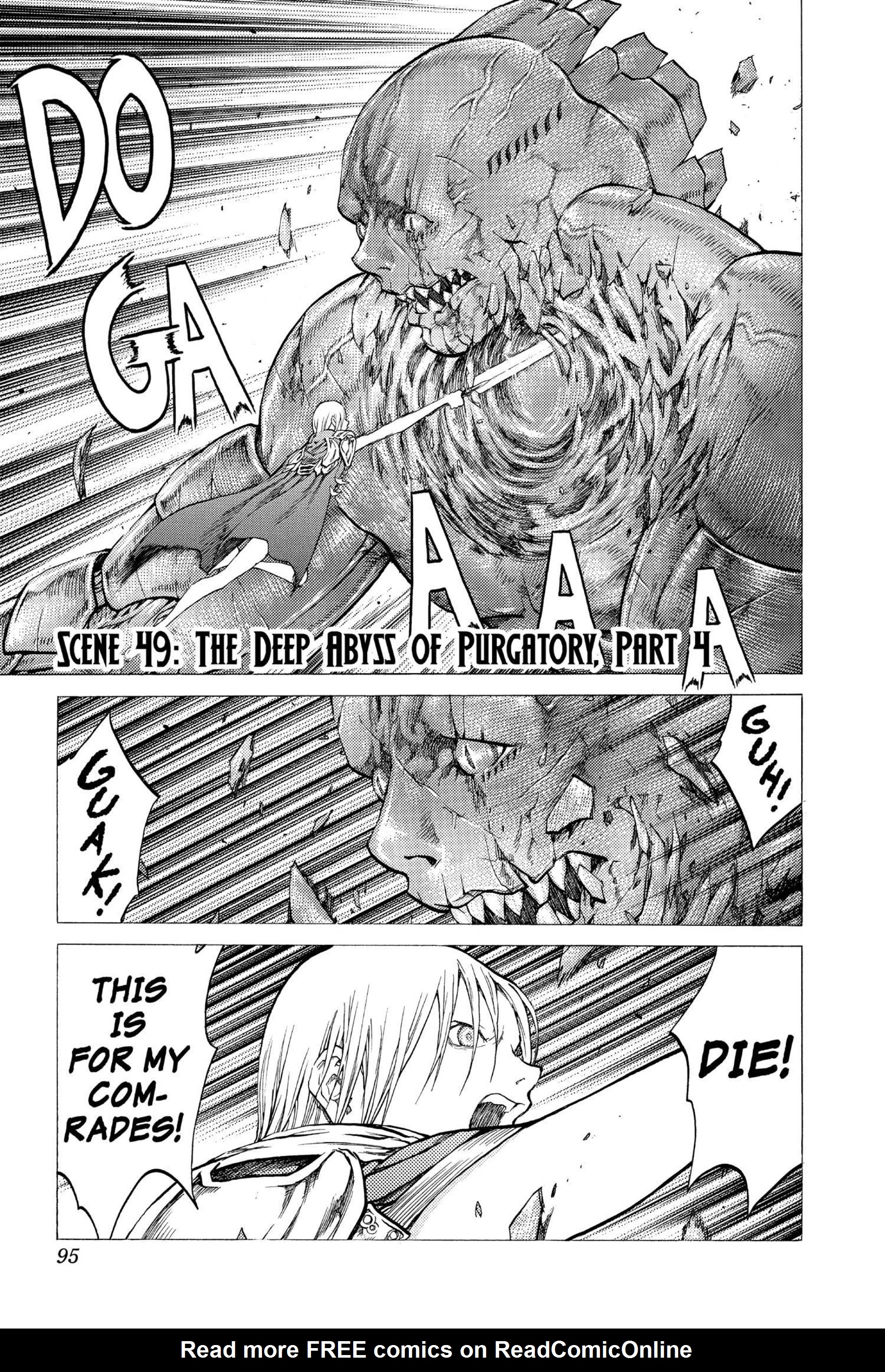 Read online Claymore comic -  Issue #9 - 90