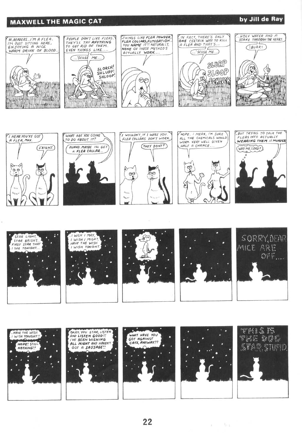 Read online Alan Moore's Maxwell the Magic Cat comic -  Issue #1 - 21