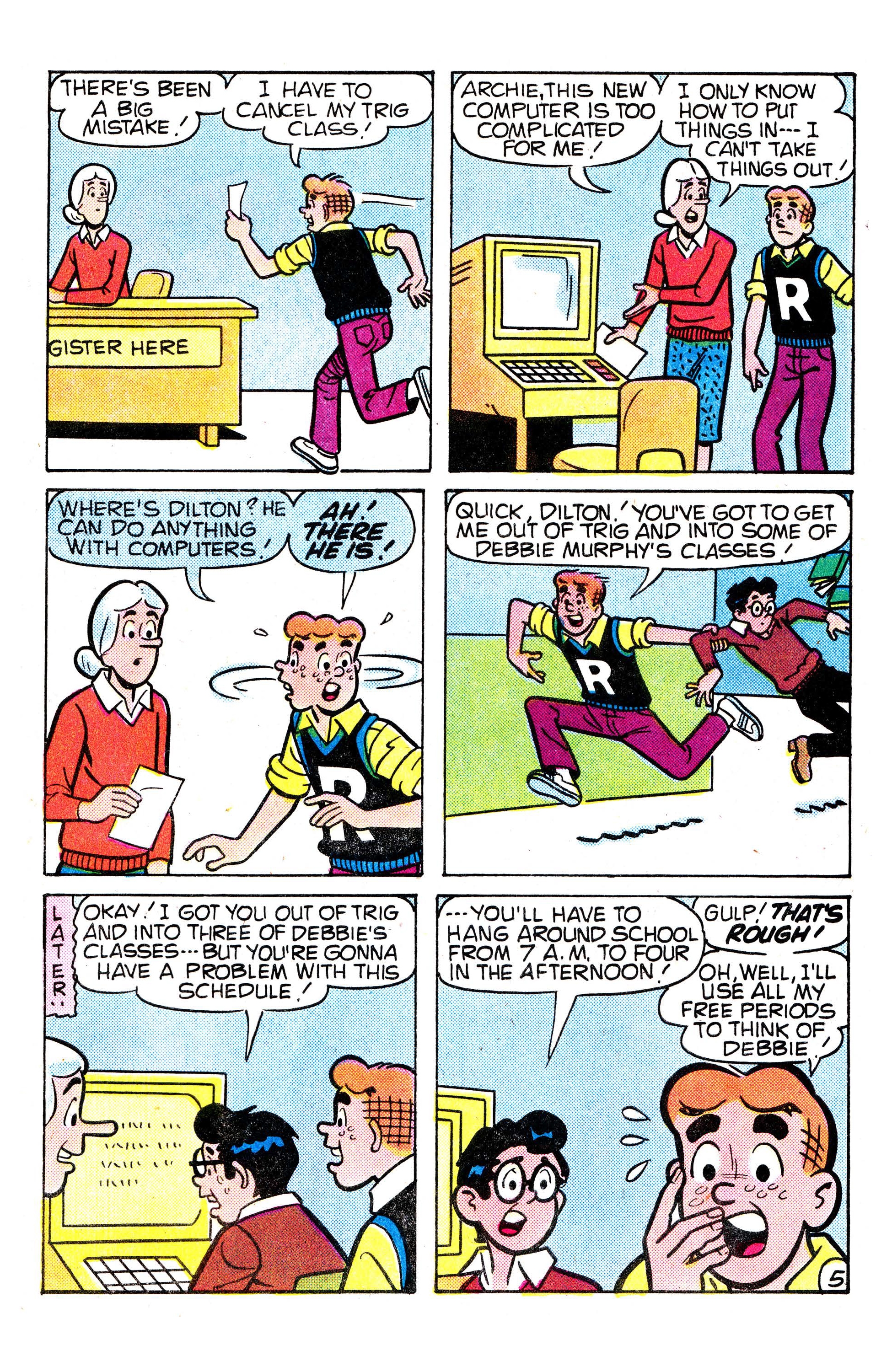 Read online Archie (1960) comic -  Issue #310 - 6