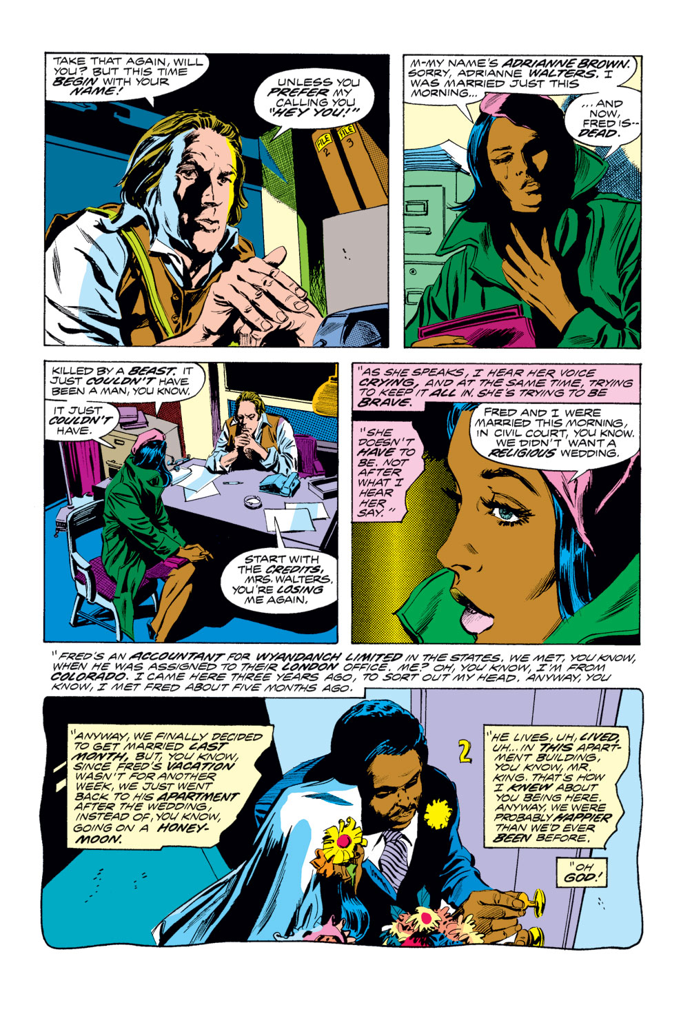 Read online Tomb of Dracula (1972) comic -  Issue #25 - 3