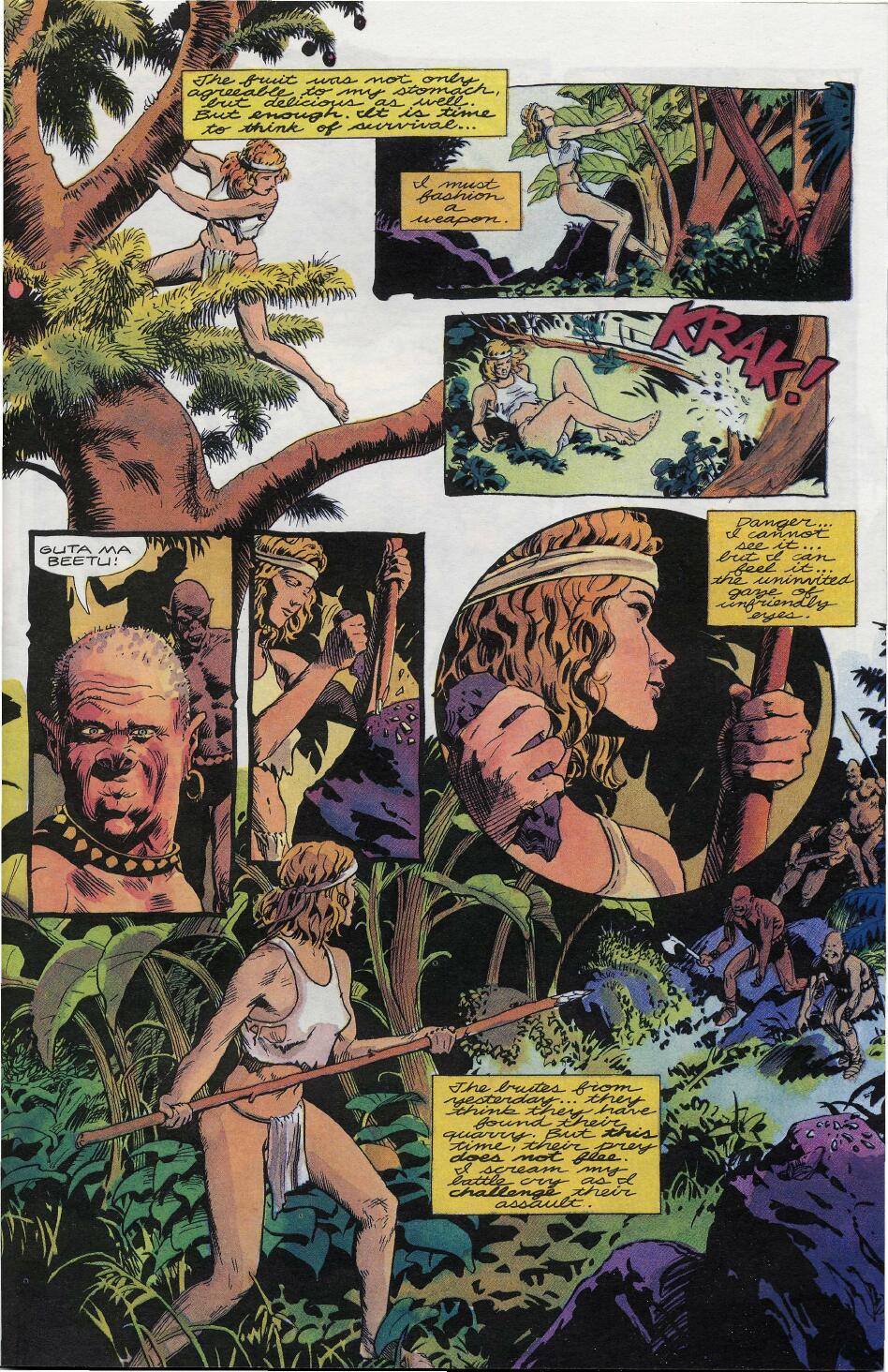 Read online Tarzan: The Beckoning comic -  Issue #6 - 7