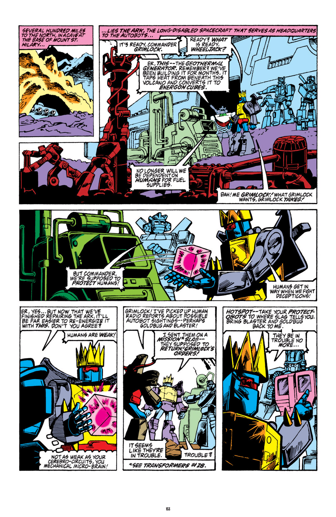 Read online The Transformers Classics comic -  Issue # TPB 3 - 154
