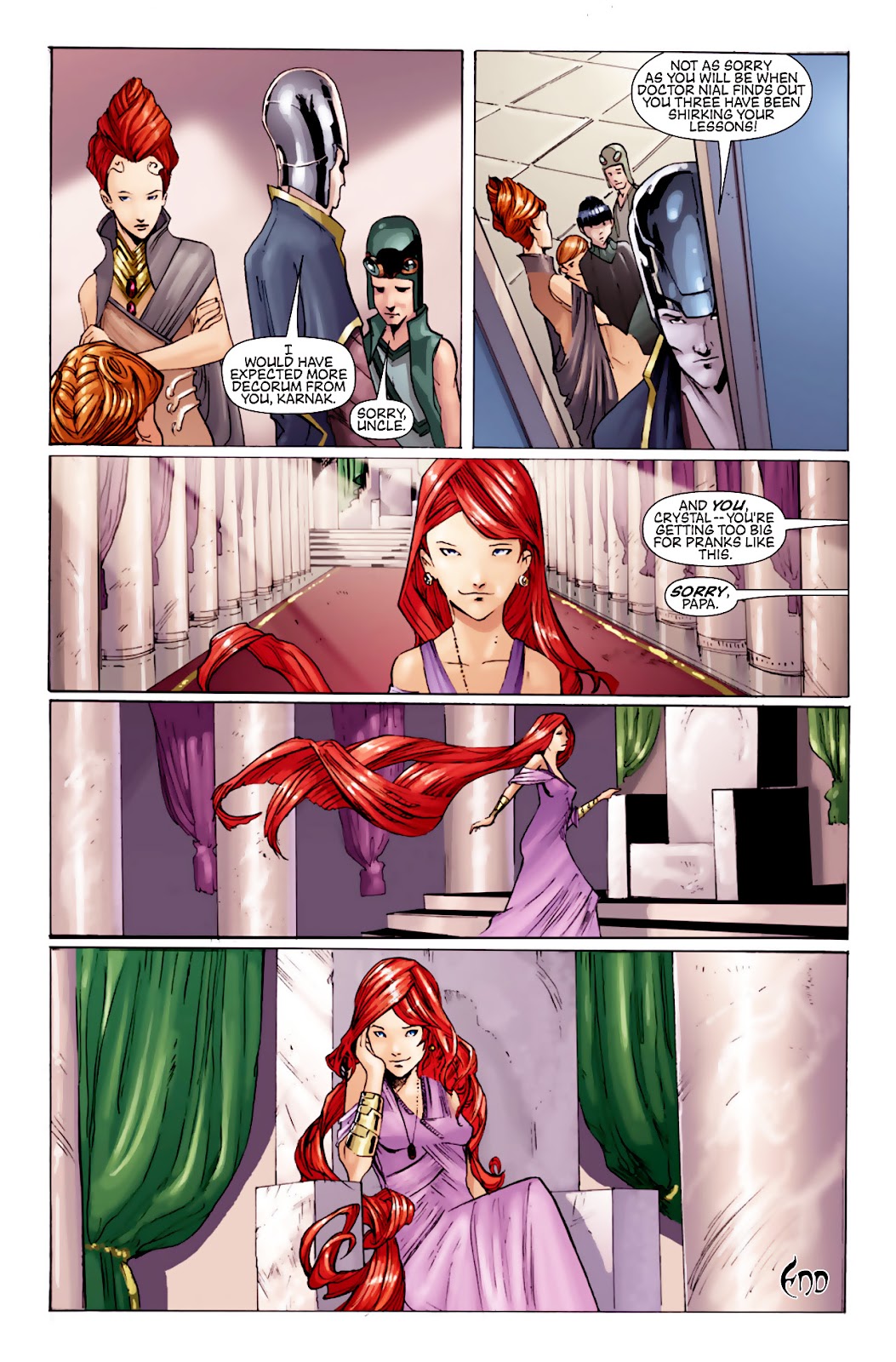 <{ $series->title }} issue 1 - Page 9