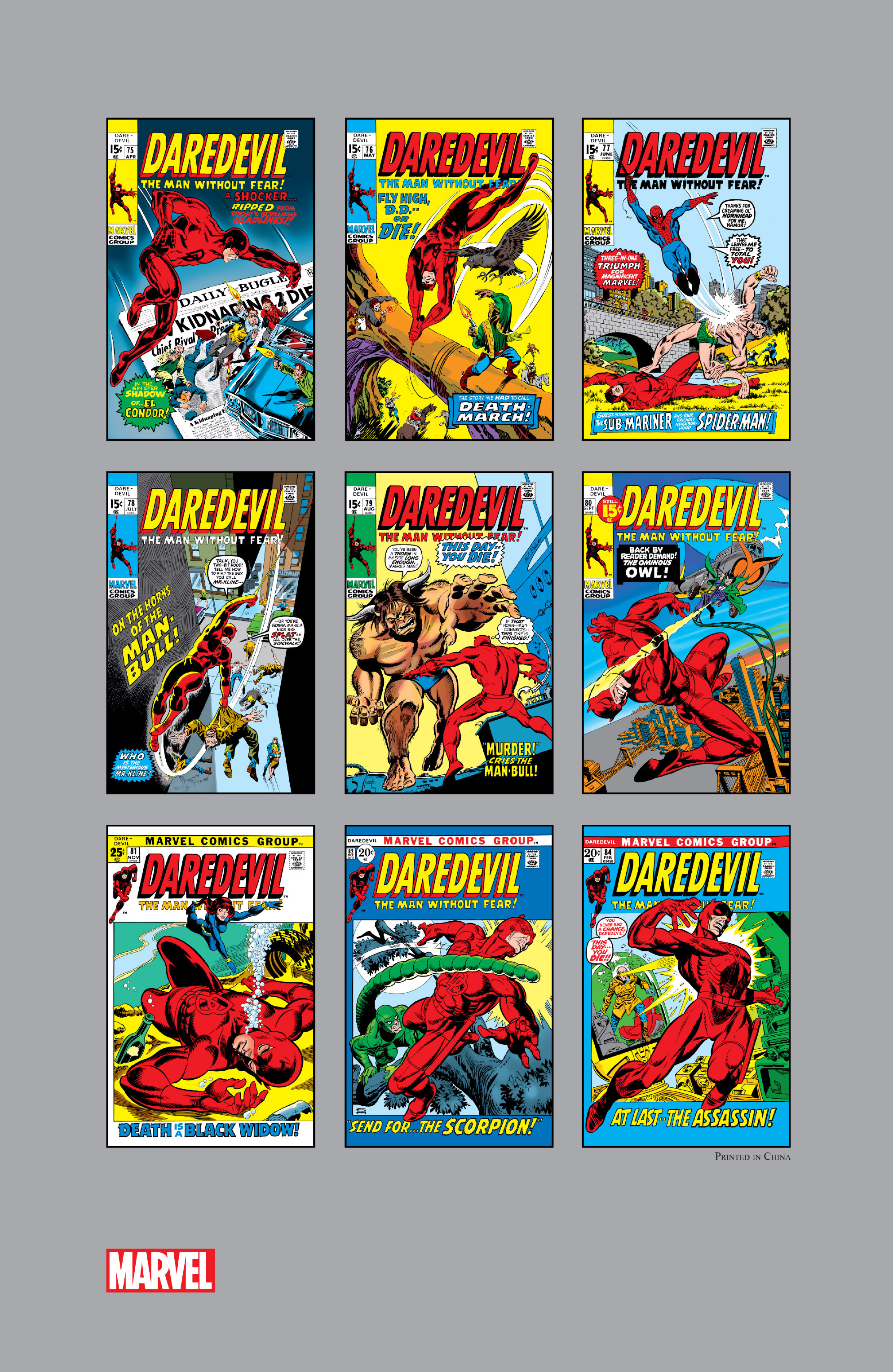 Read online Marvel Masterworks: Daredevil comic -  Issue # TPB 8 (Part 3) - 107