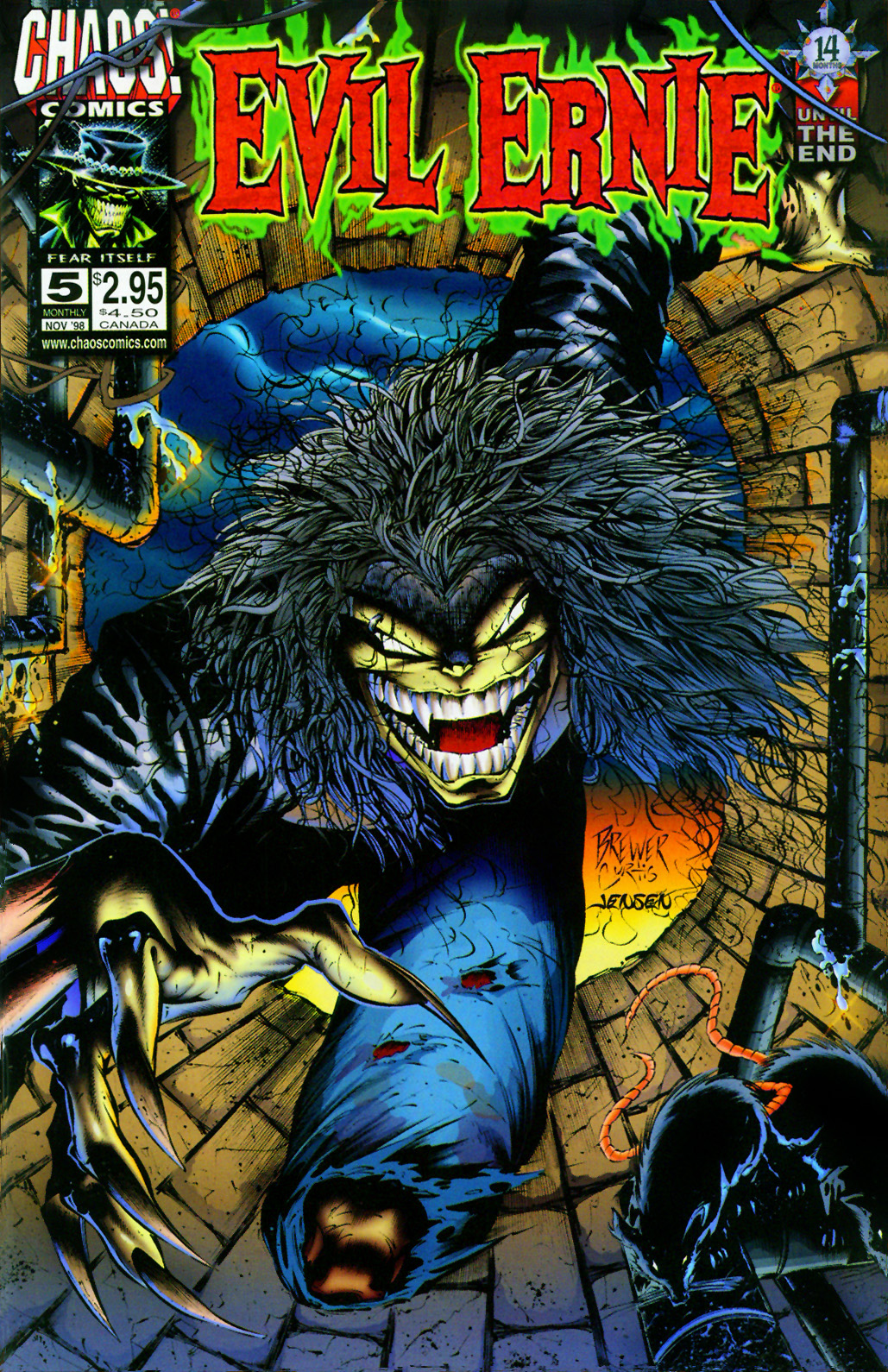 Read online Evil Ernie: Monthly comic -  Issue #5 - 1