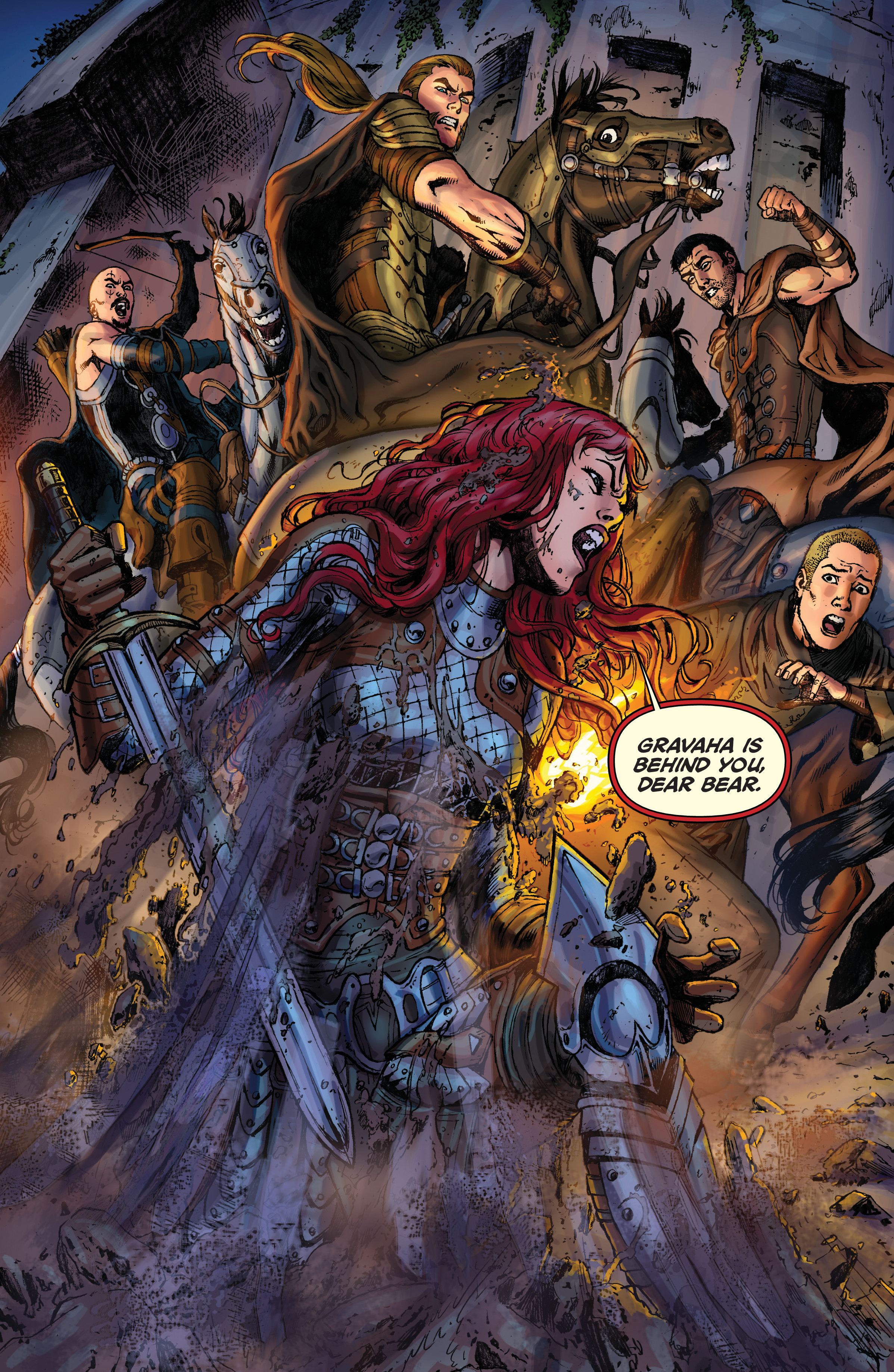 Read online Red Sonja (2013) comic -  Issue # _TPB Complete Gail Simone Red Sonja Omnibus (Part 5) - 40