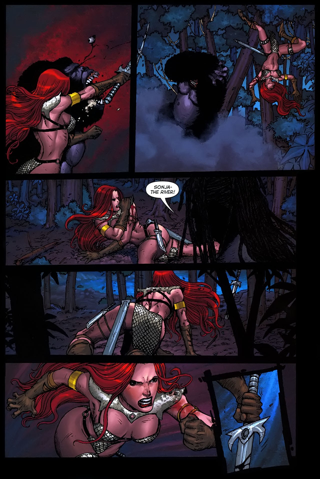 Read online Sword of Red Sonja: Doom of the Gods comic -  Issue #2 - 21
