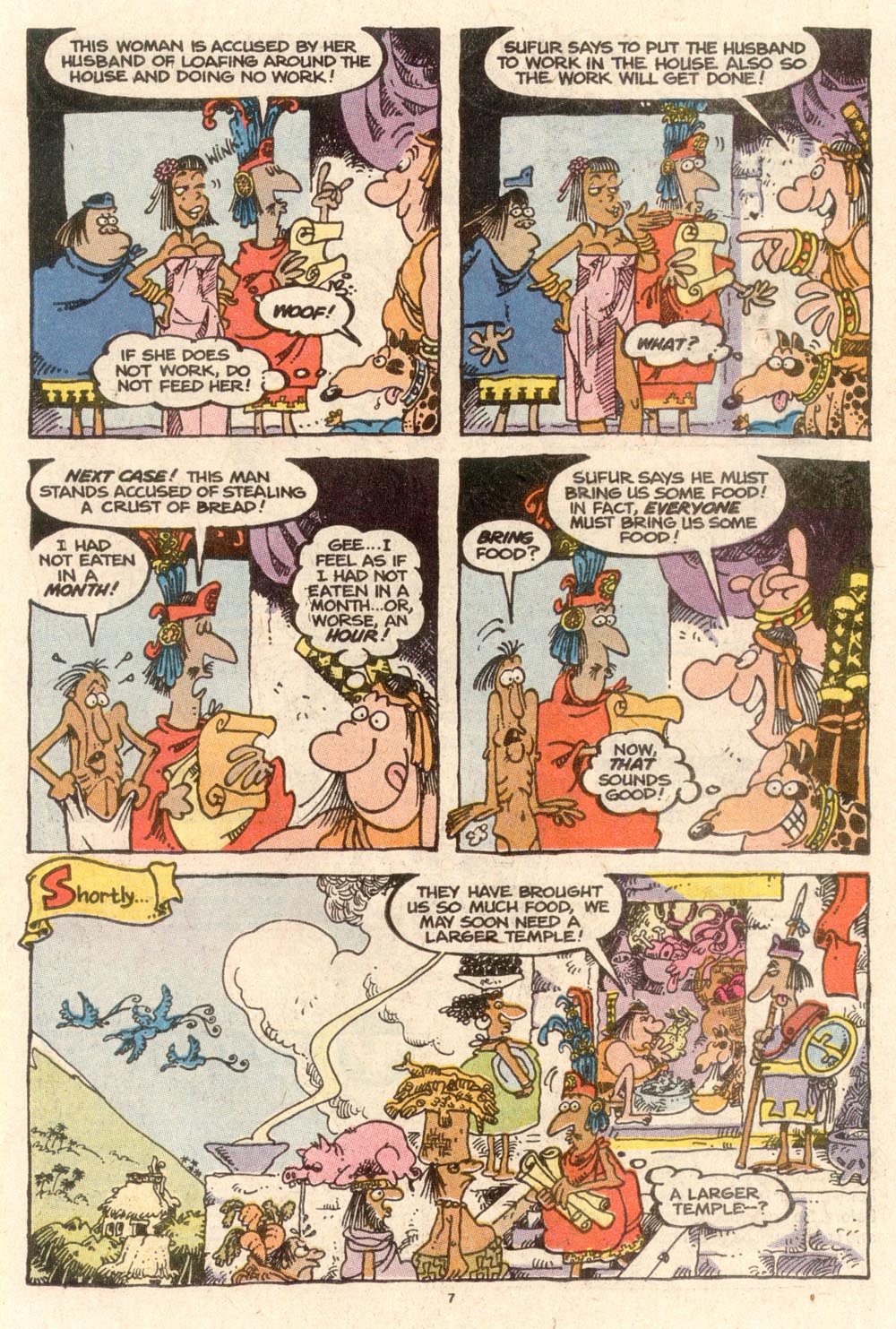 Read online Sergio Aragonés Groo the Wanderer comic -  Issue #58 - 7