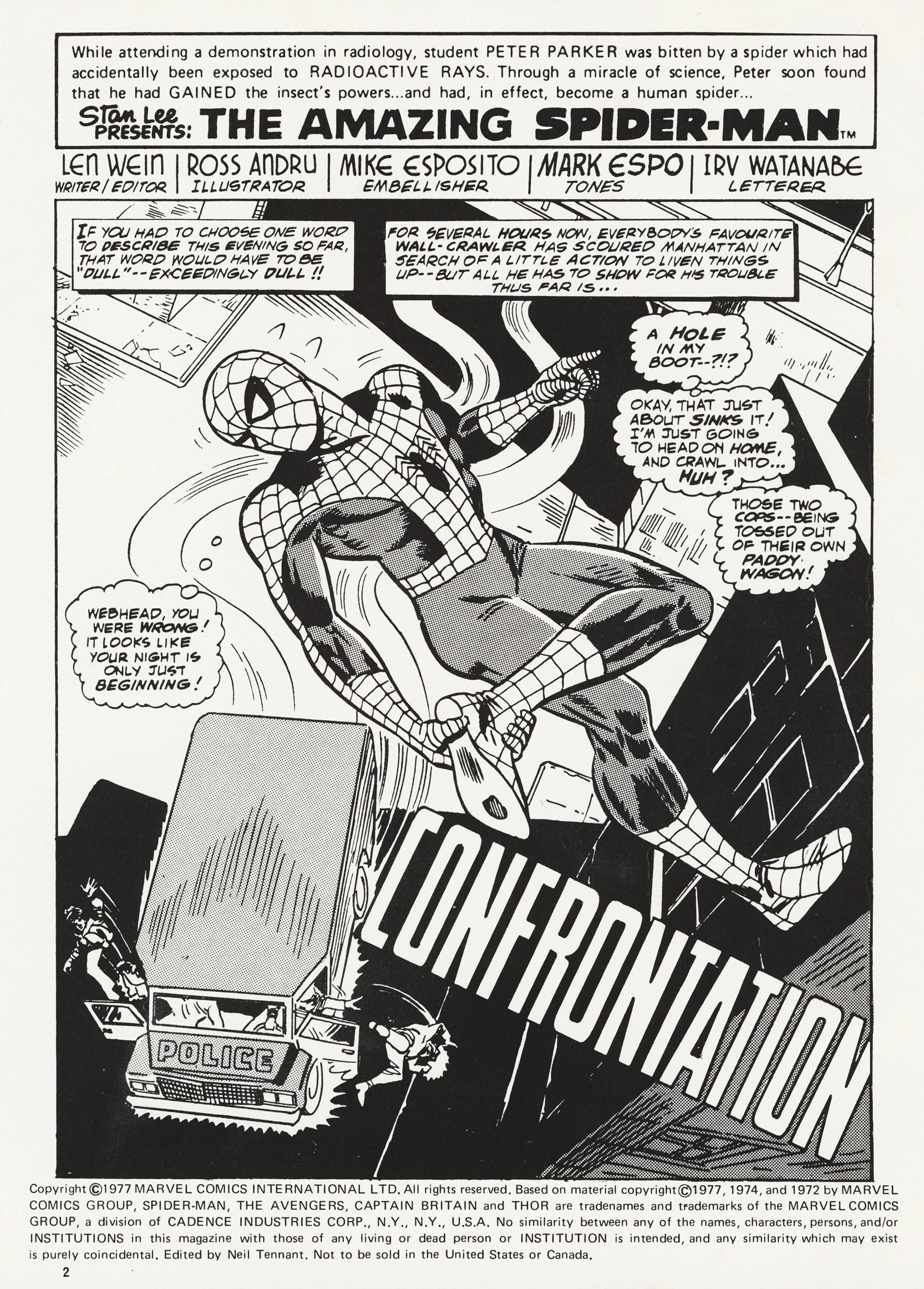 Read online Super Spider-Man and Captain Britain comic -  Issue #247 - 2
