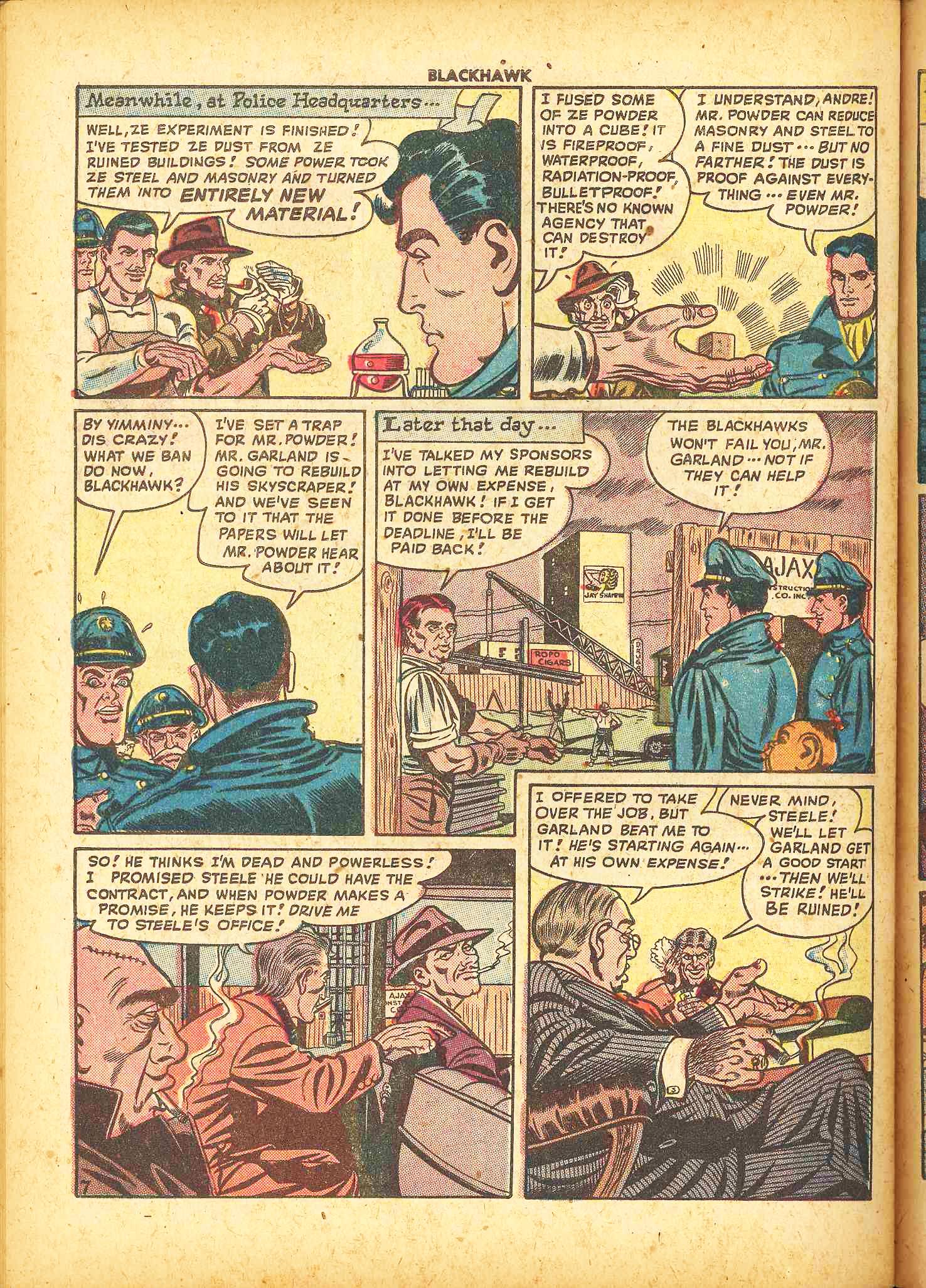 Read online Blackhawk (1957) comic -  Issue #20 - 43
