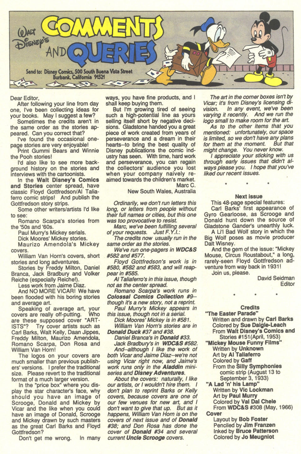 Read online Walt Disney's Comics and Stories comic -  Issue #584 - 27