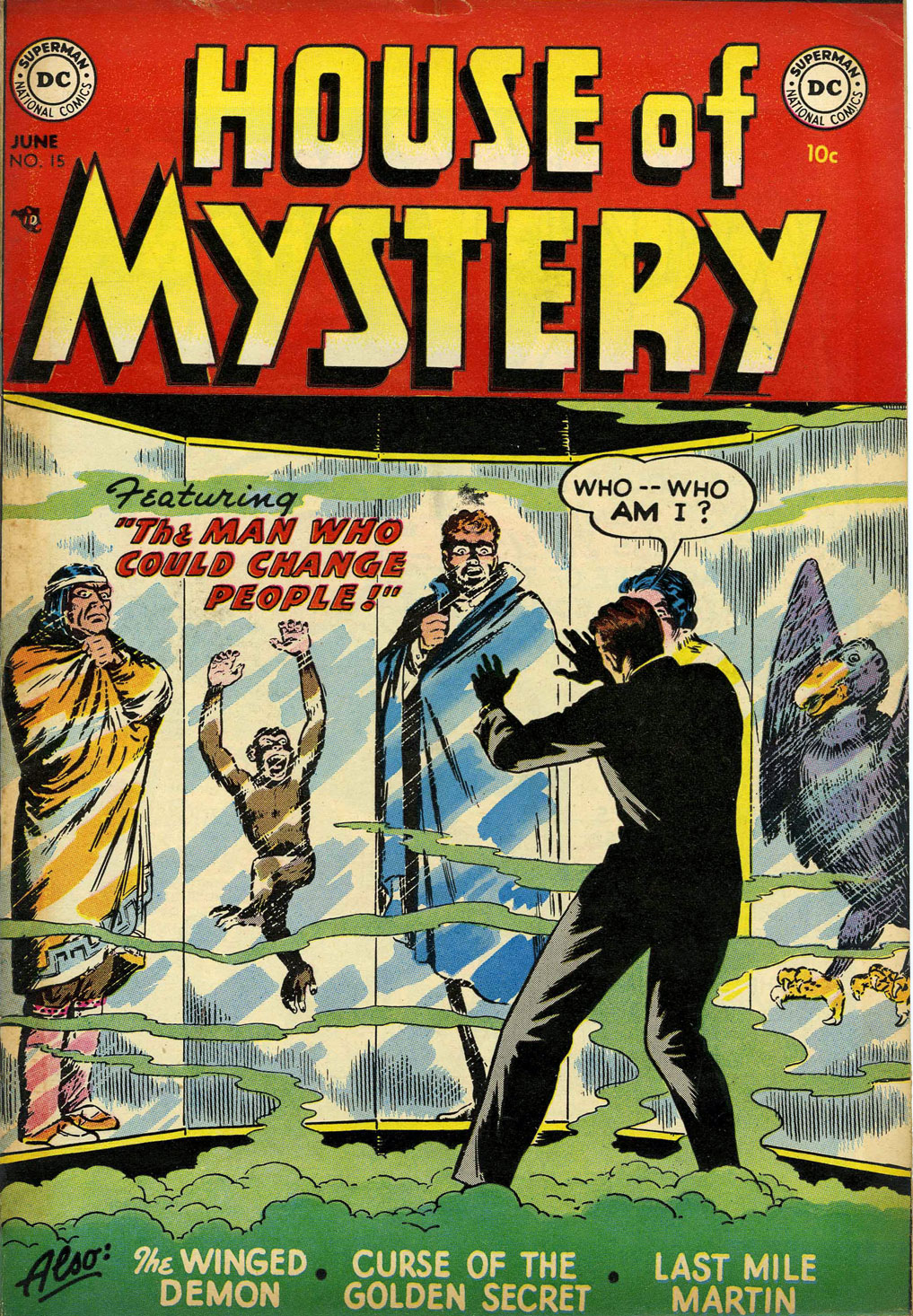 Read online House of Mystery (1951) comic -  Issue #15 - 1