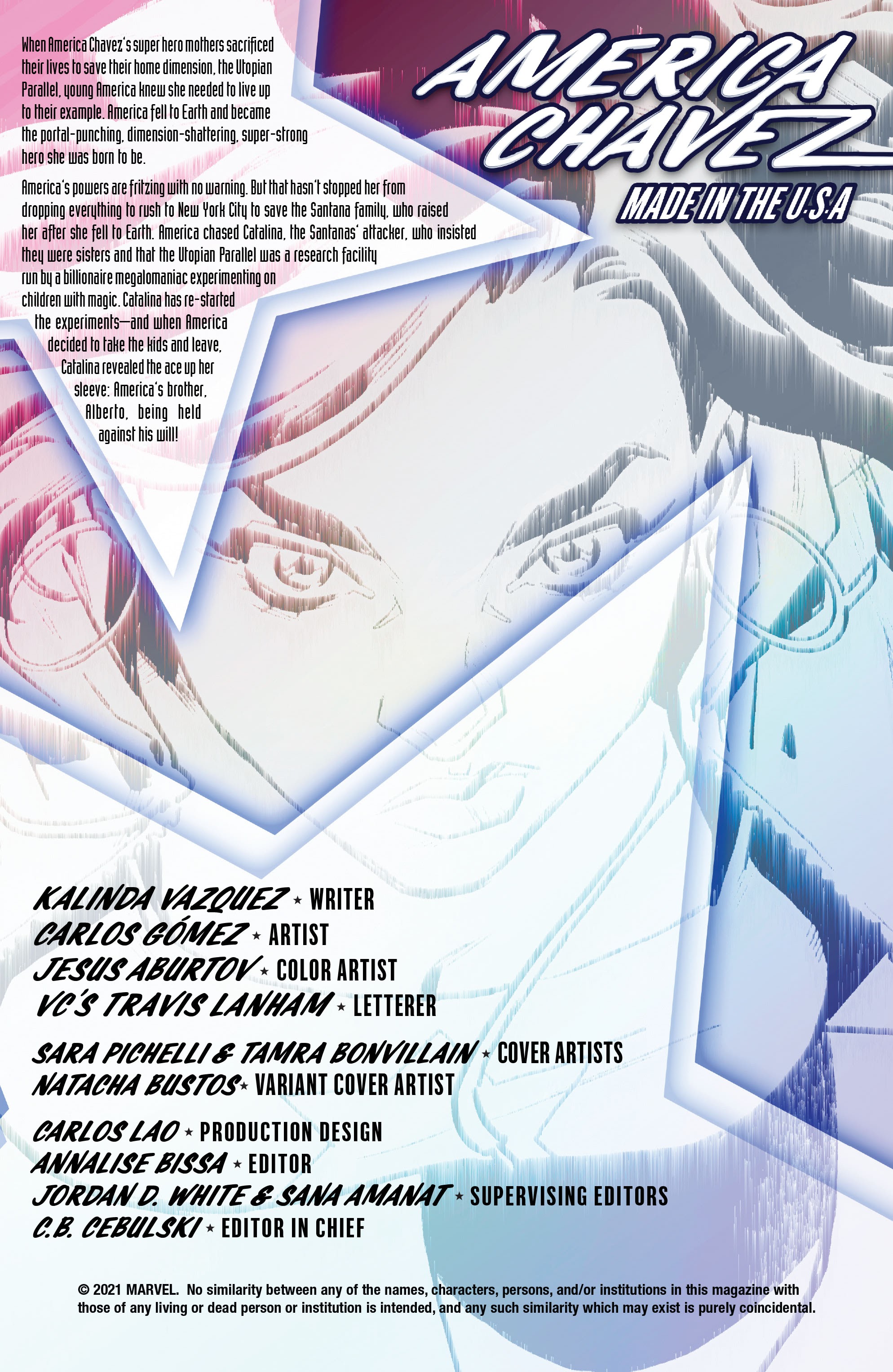 Read online America Chavez: Made In The USA comic -  Issue #5 - 2