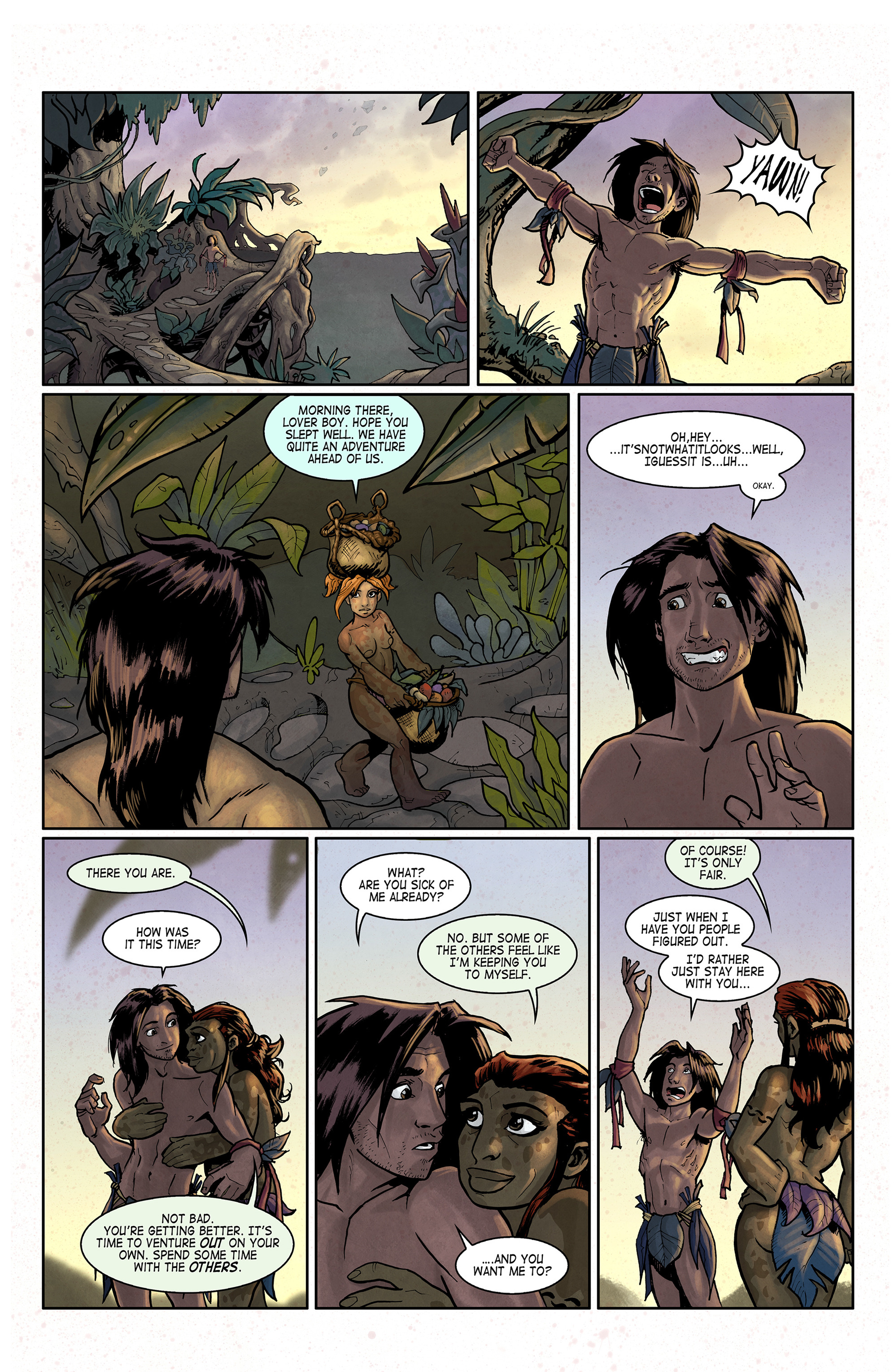 Read online Hominids comic -  Issue #4 - 8