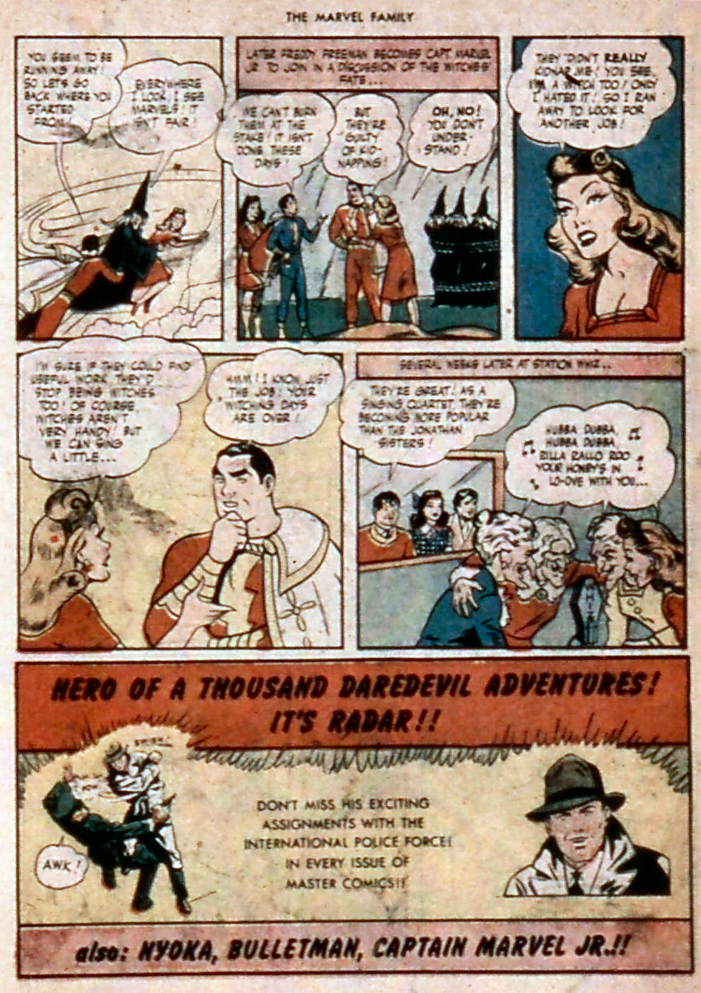 Read online The Marvel Family comic -  Issue #4 - 11
