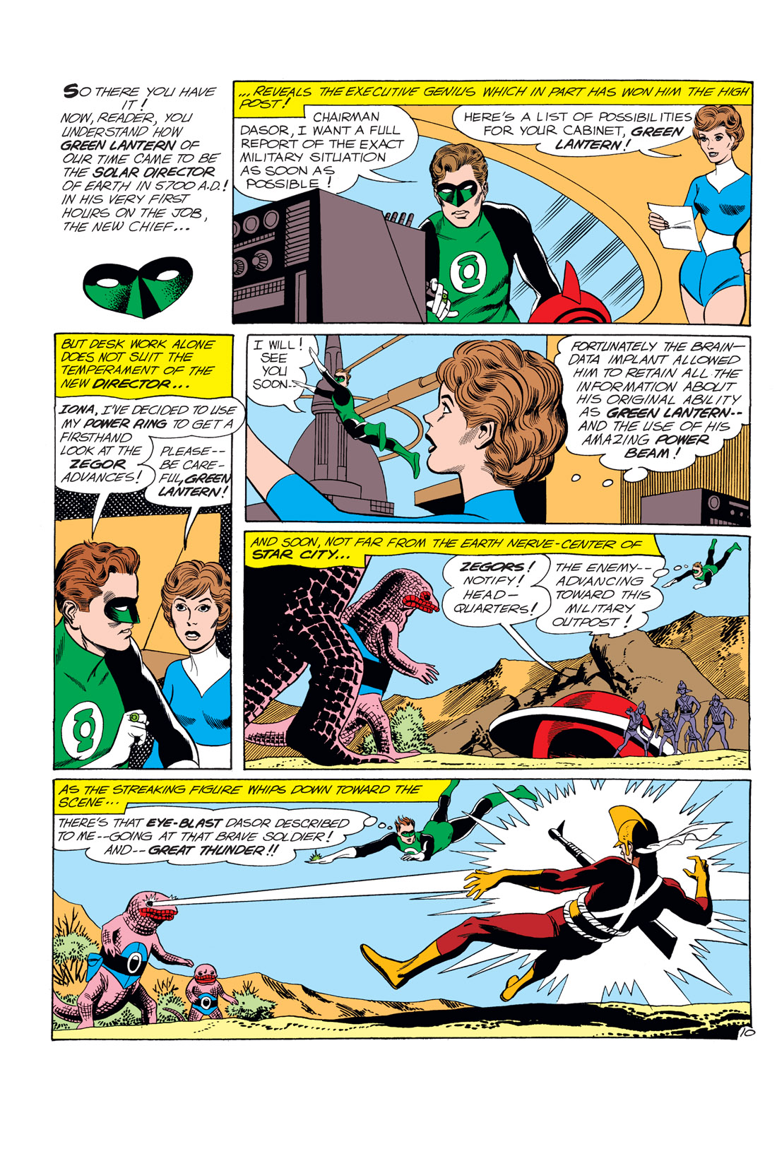 Read online Green Lantern (1960) comic -  Issue #8 - 11