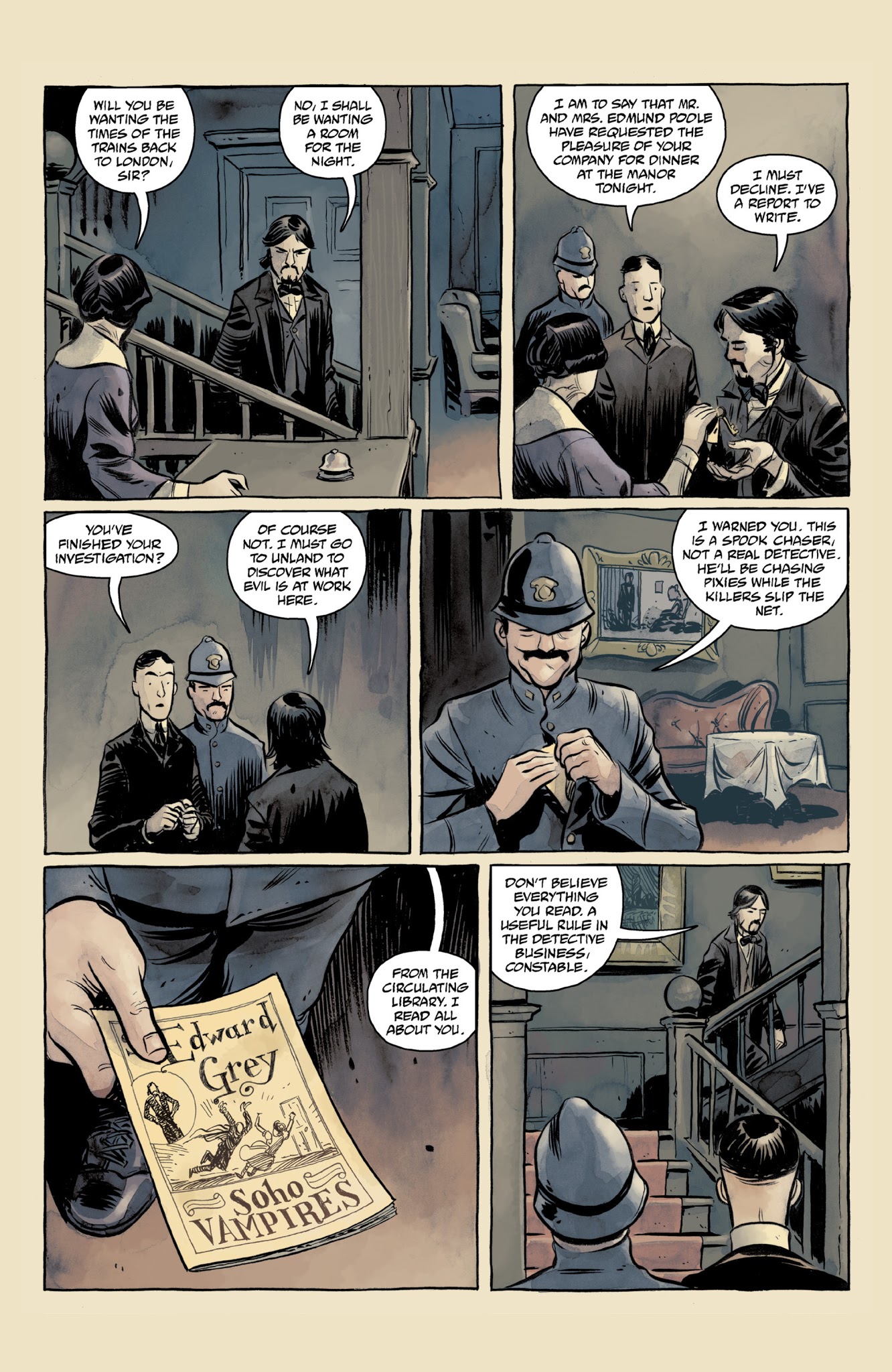 Read online Sir Edward Grey, Witchfinder: The Mysteries of Unland comic -  Issue # TPB - 22