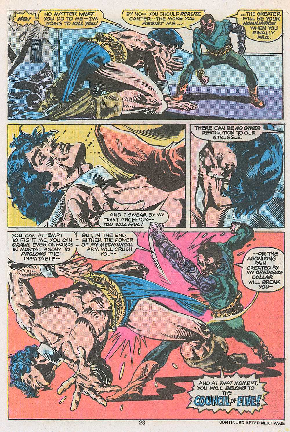 Read online John Carter Warlord of Mars comic -  Issue #3 - 25