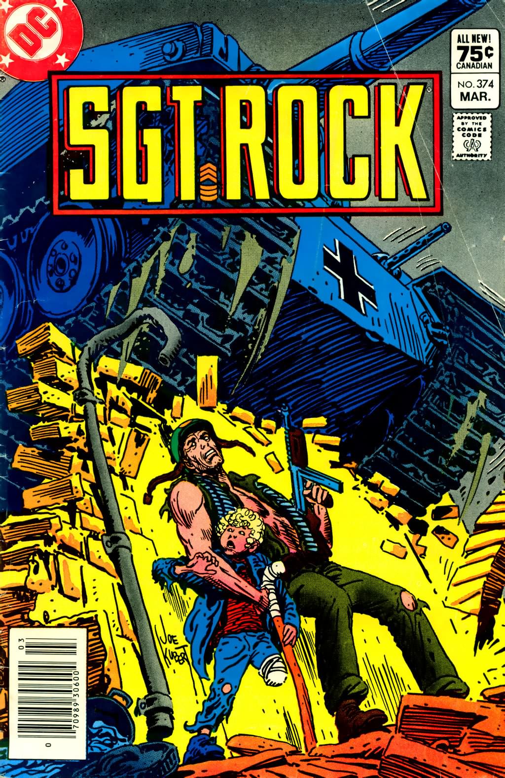 Read online Sgt. Rock comic -  Issue #374 - 1