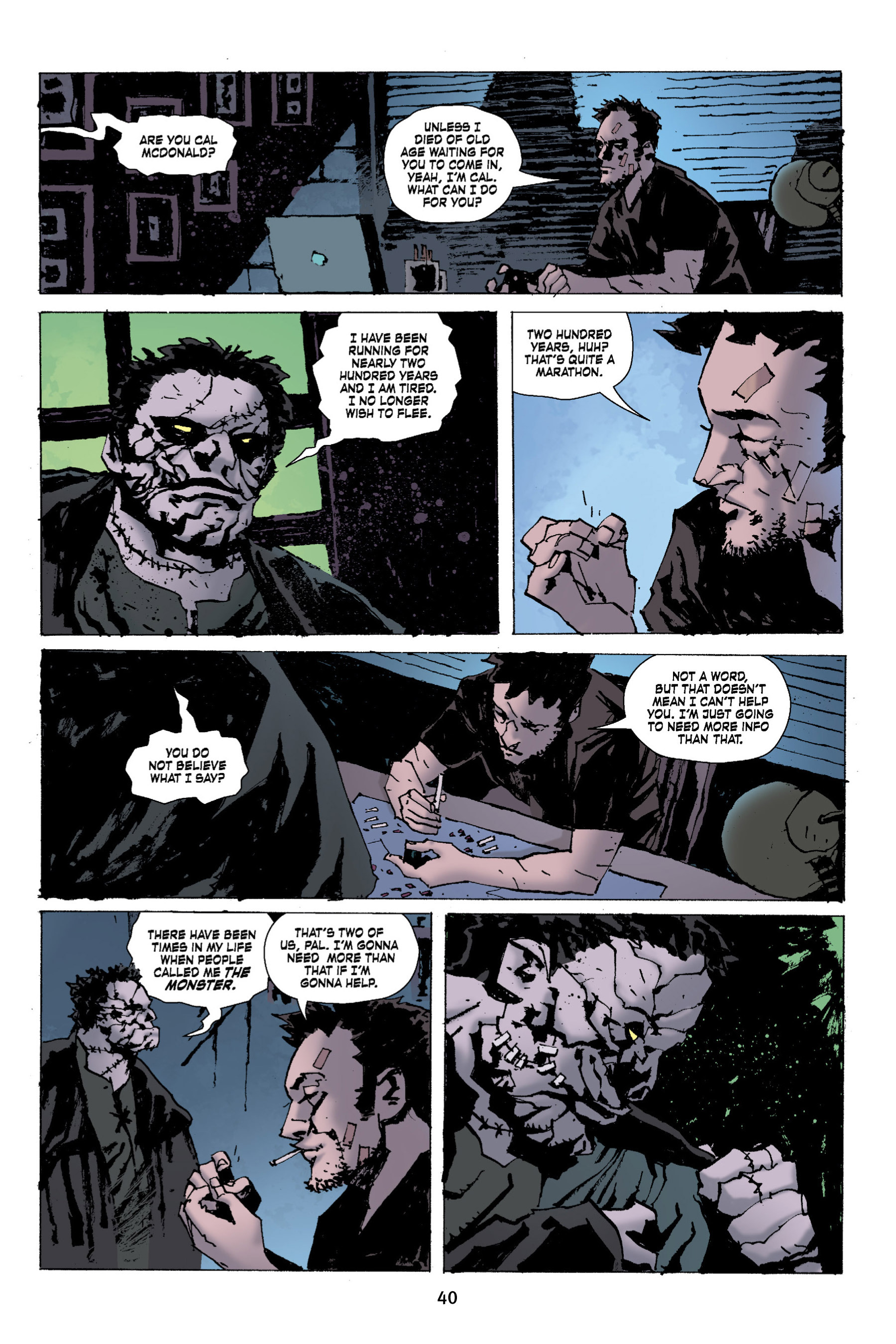 Read online Criminal Macabre Omnibus comic -  Issue # TPB 3 - 42