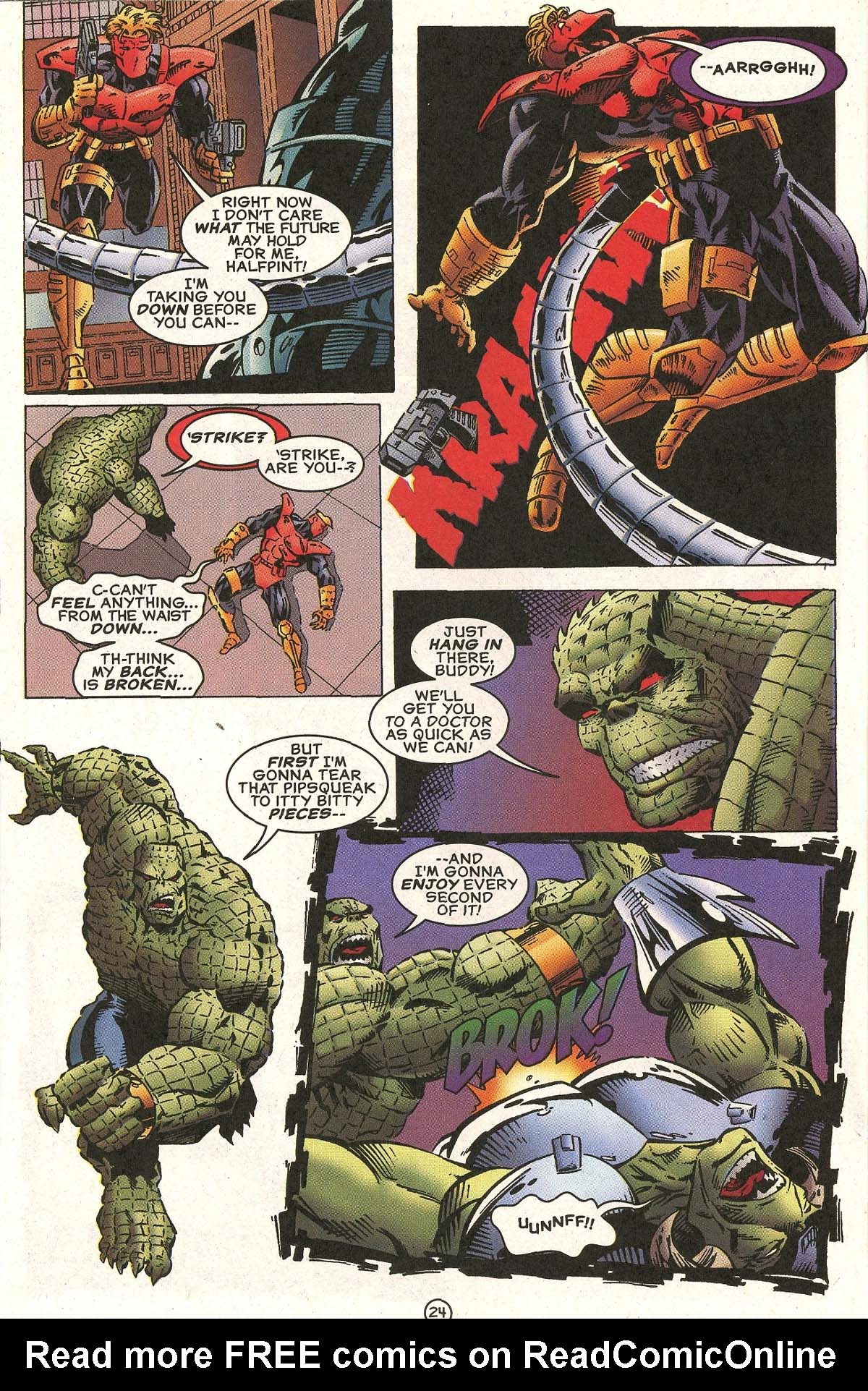 Read online Ultraverse Unlimited comic -  Issue #2 - 32