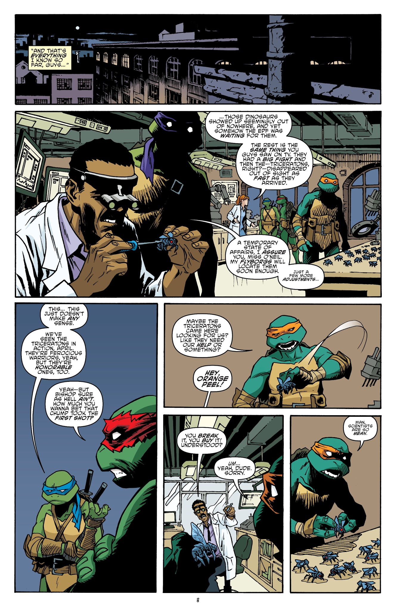 Read online Teenage Mutant Ninja Turtles (2011) comic -  Issue #77 - 9