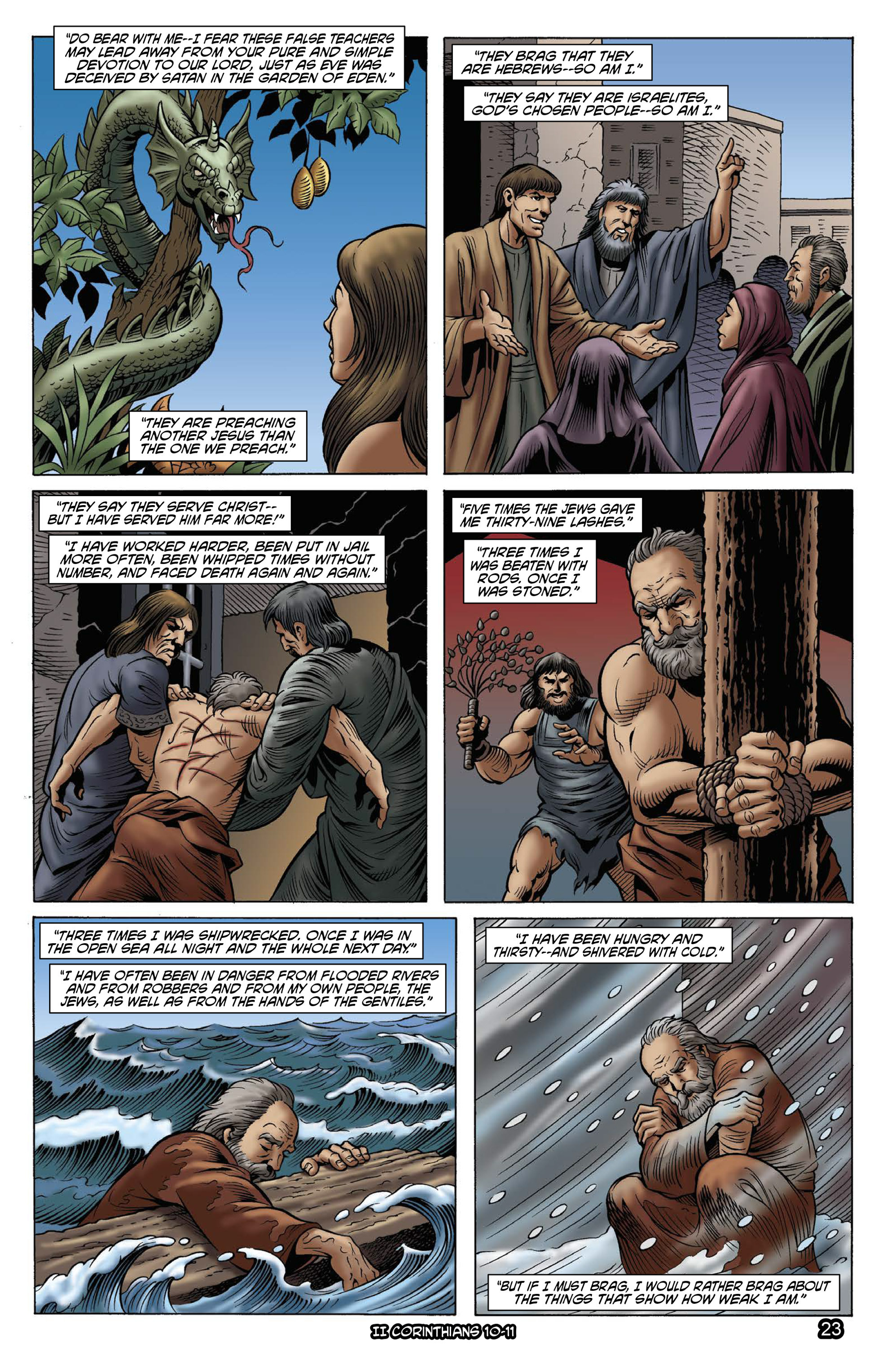 Read online The Kingstone Bible comic -  Issue #11 - 27
