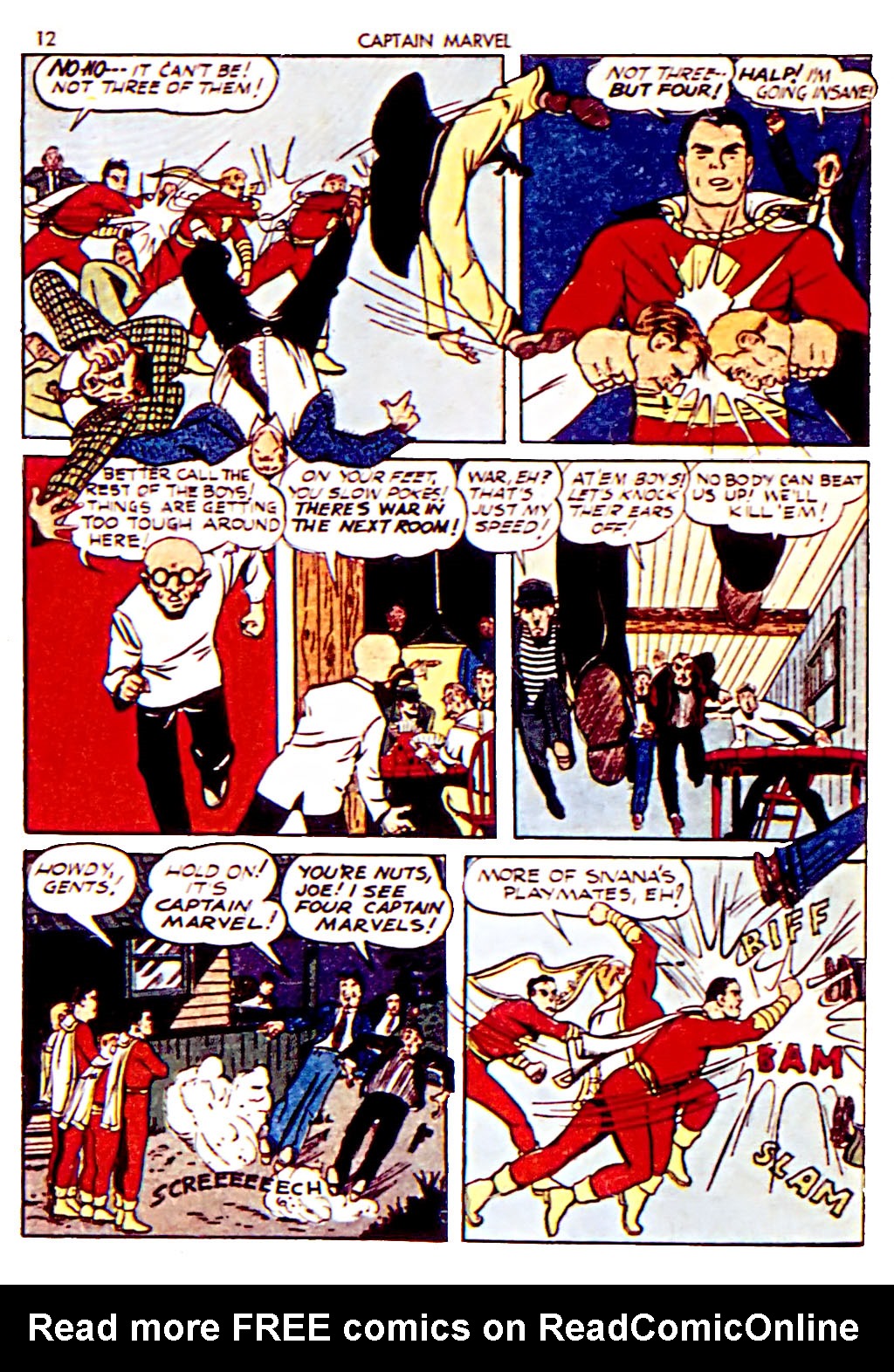 Read online Captain Marvel Adventures comic -  Issue #4 - 14