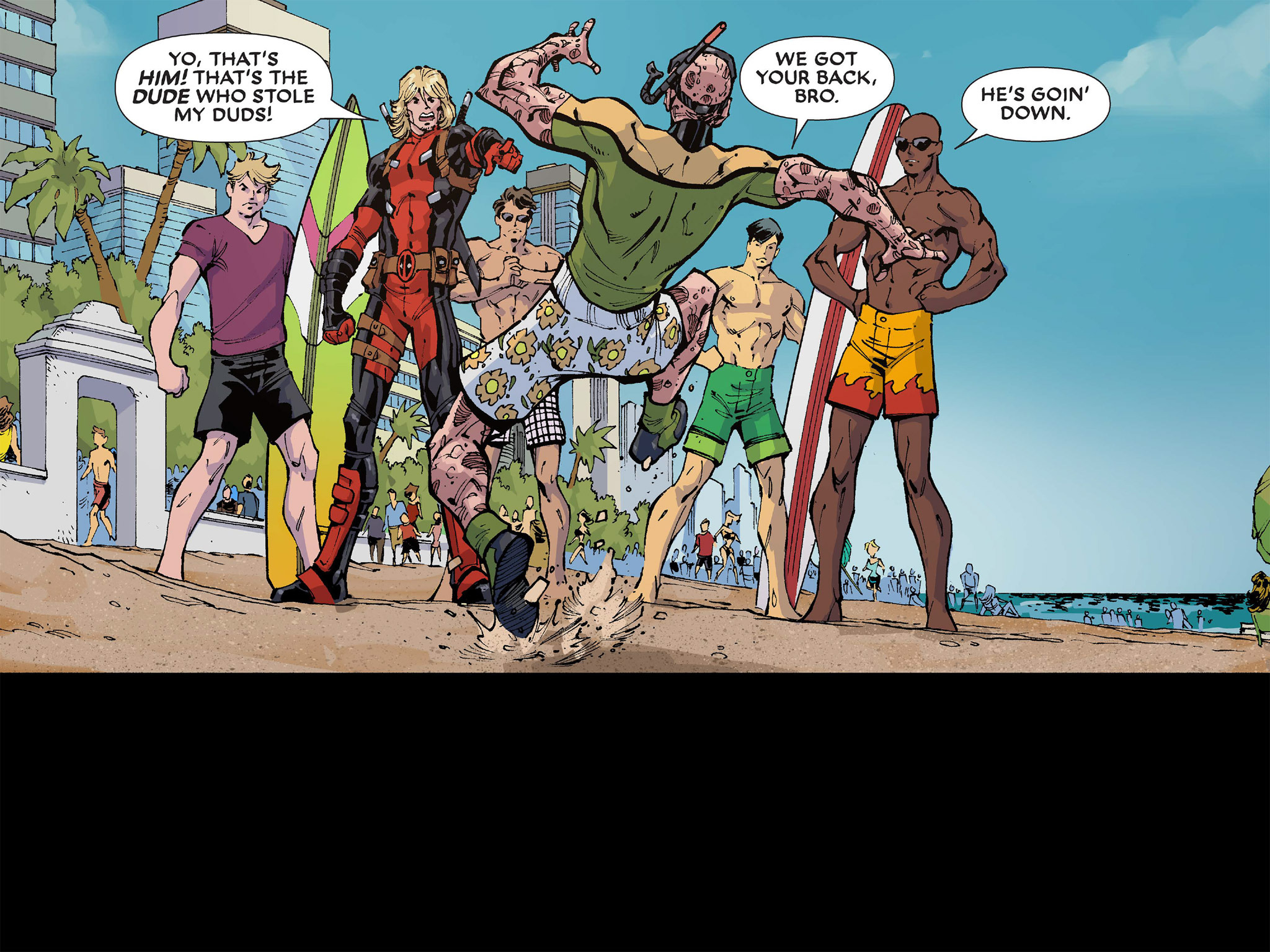 Read online Deadpool: Too Soon? Infinite Comic comic -  Issue #4 - 24