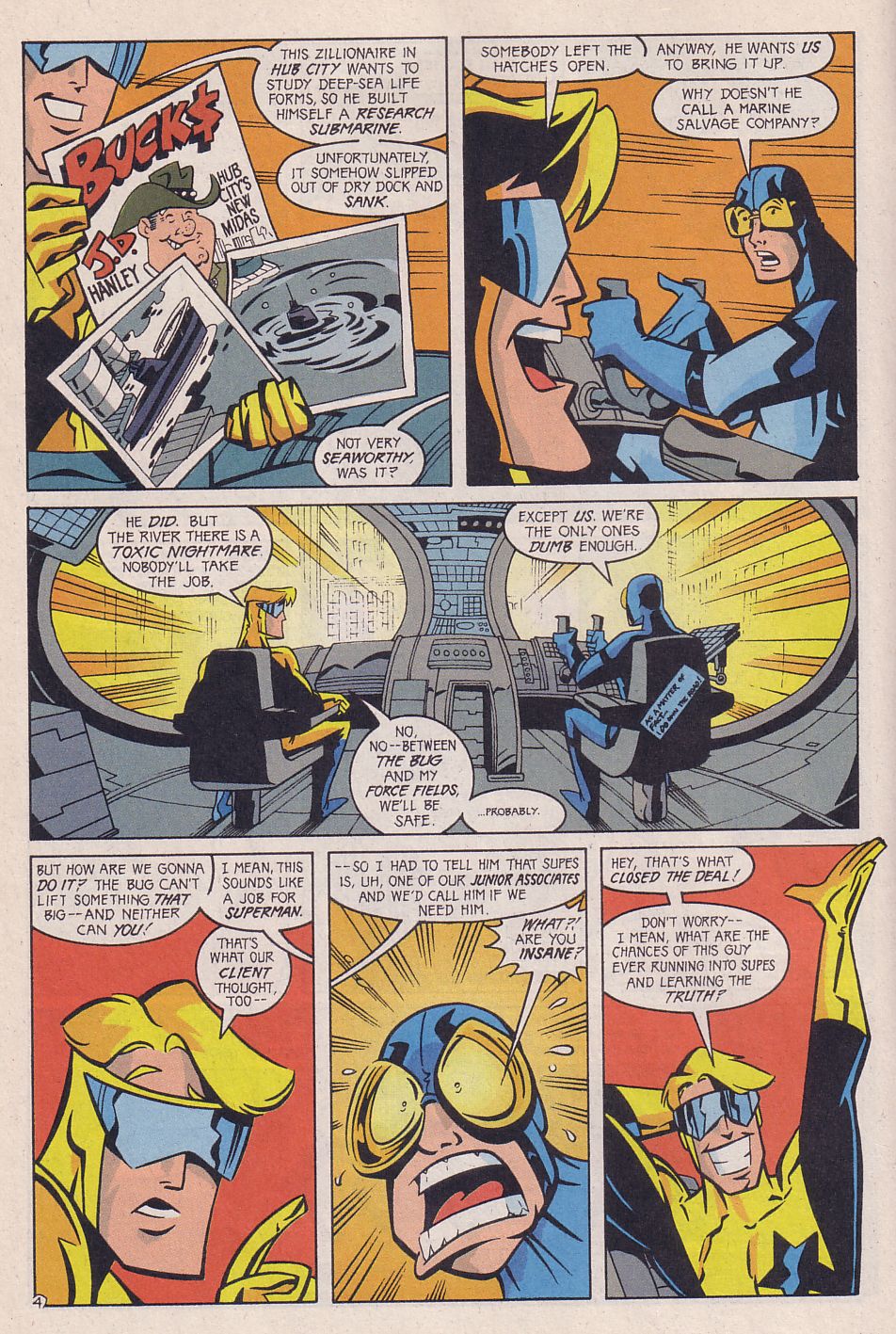 Read online Adventures in the DC Universe comic -  Issue #8 - 5