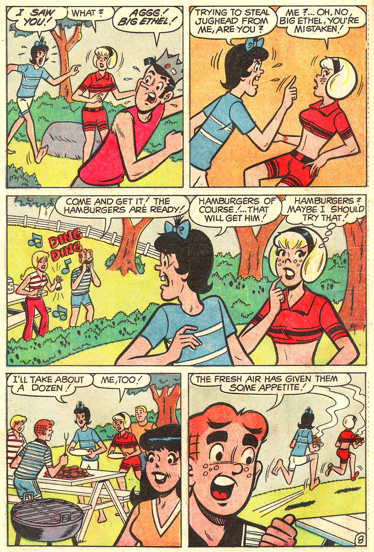 Read online Archie's TV Laugh-Out comic -  Issue #3 - 44