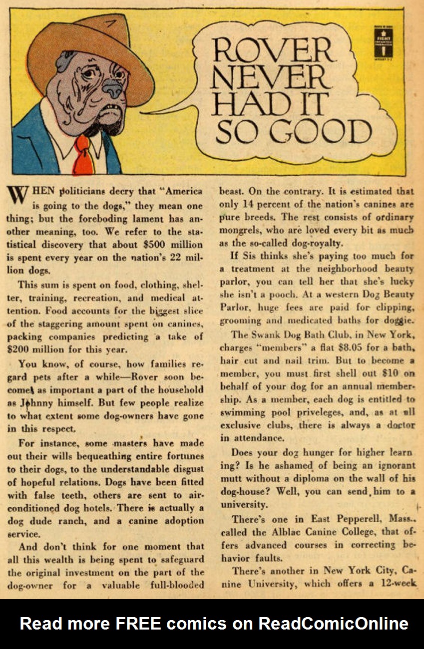 Read online The Adventures of Rex the Wonder Dog comic -  Issue #8 - 23