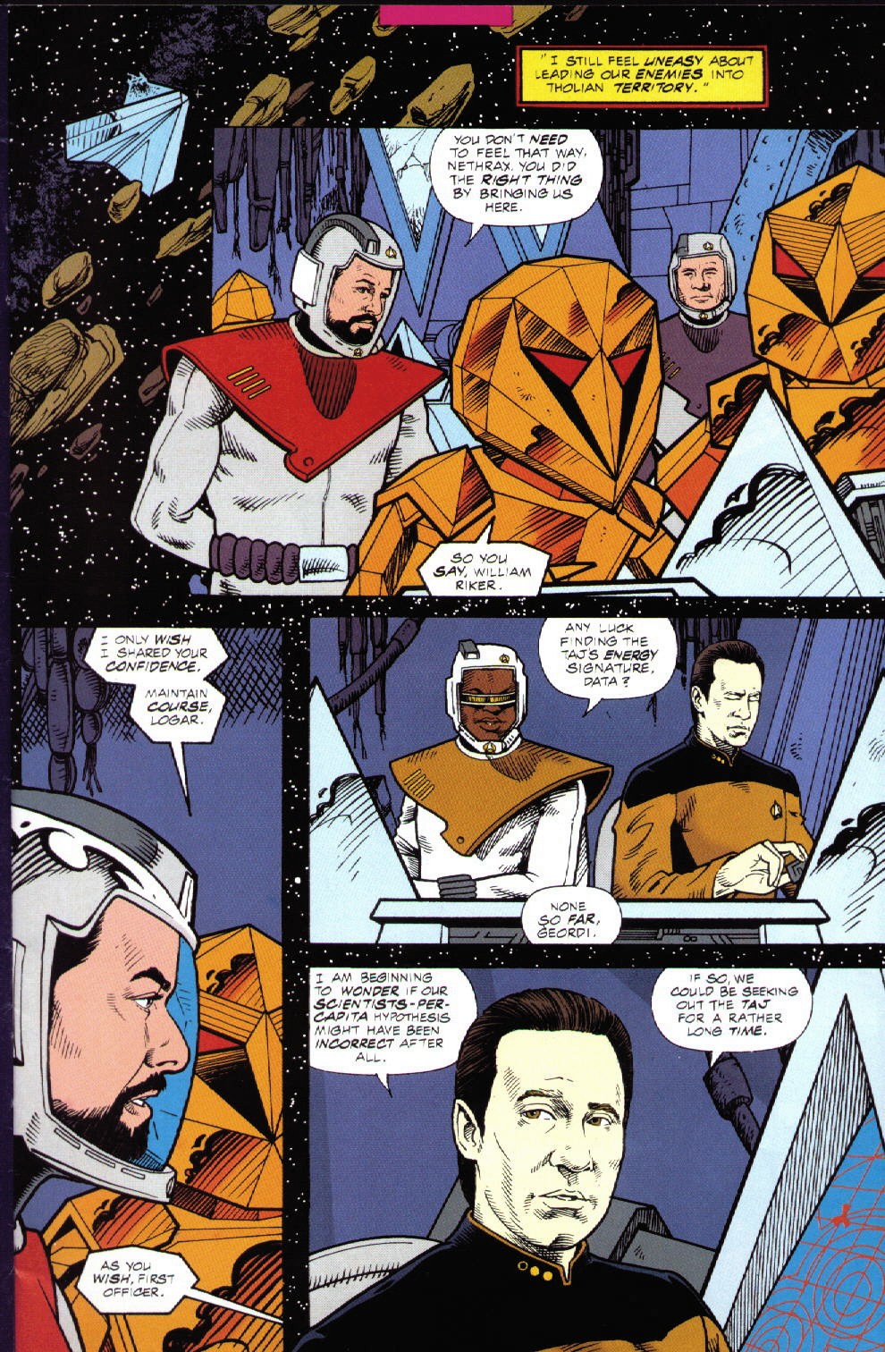 Read online Star Trek: The Next Generation (1989) comic -  Issue #75 - 8