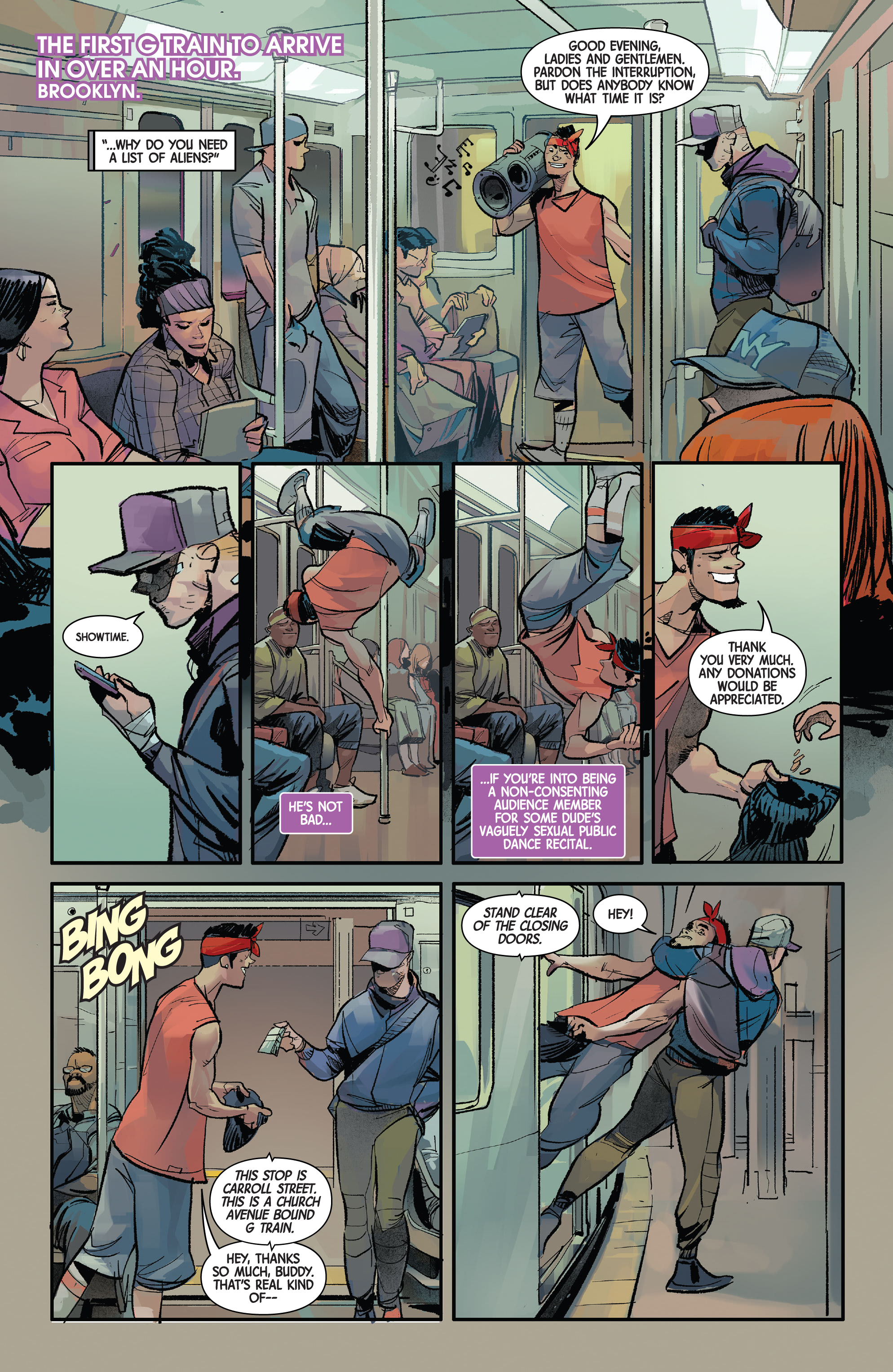 Read online Hawkeye: Freefall comic -  Issue #4 - 12