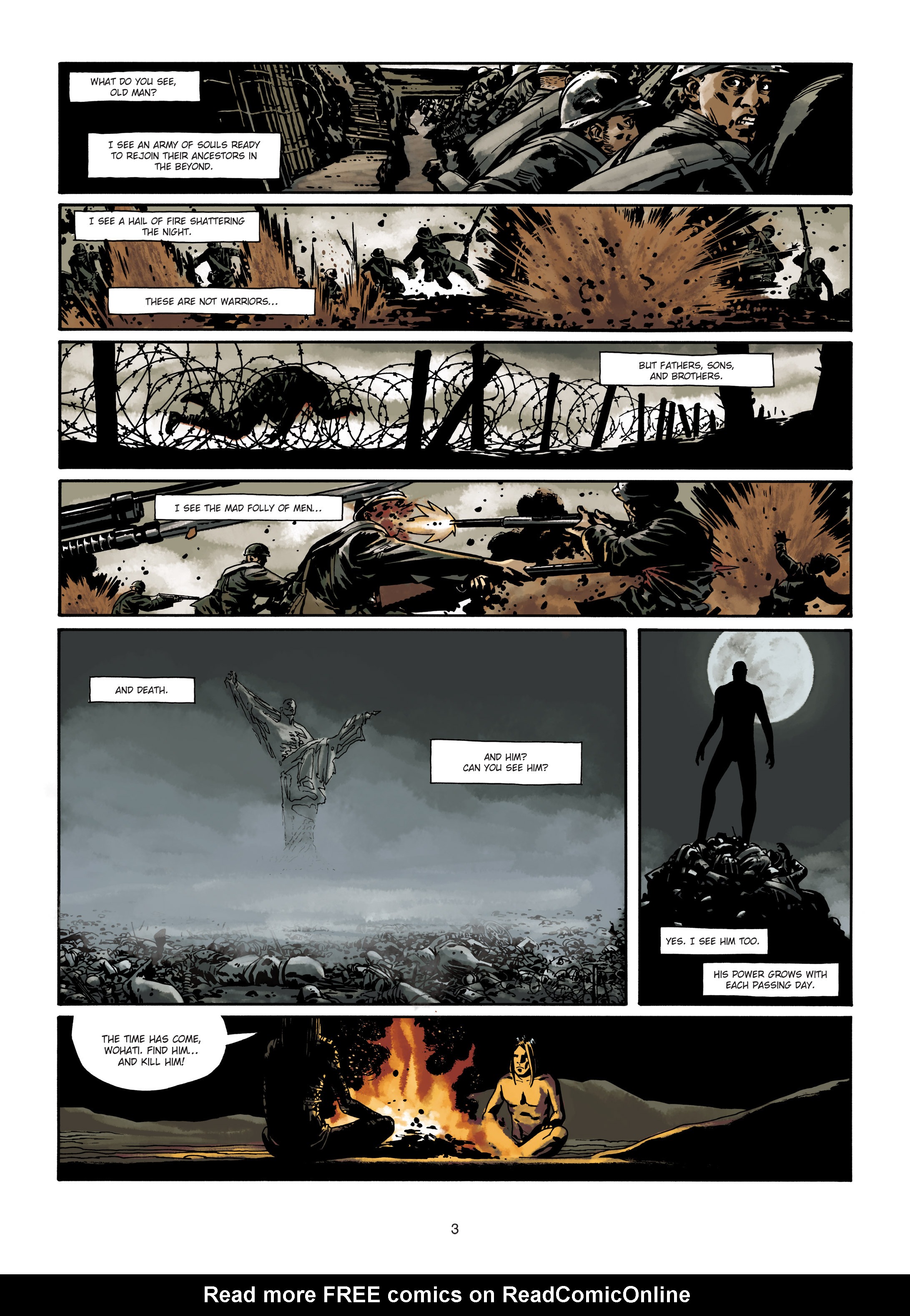 Read online The Curse of the Wendigo comic -  Issue #1 - 3