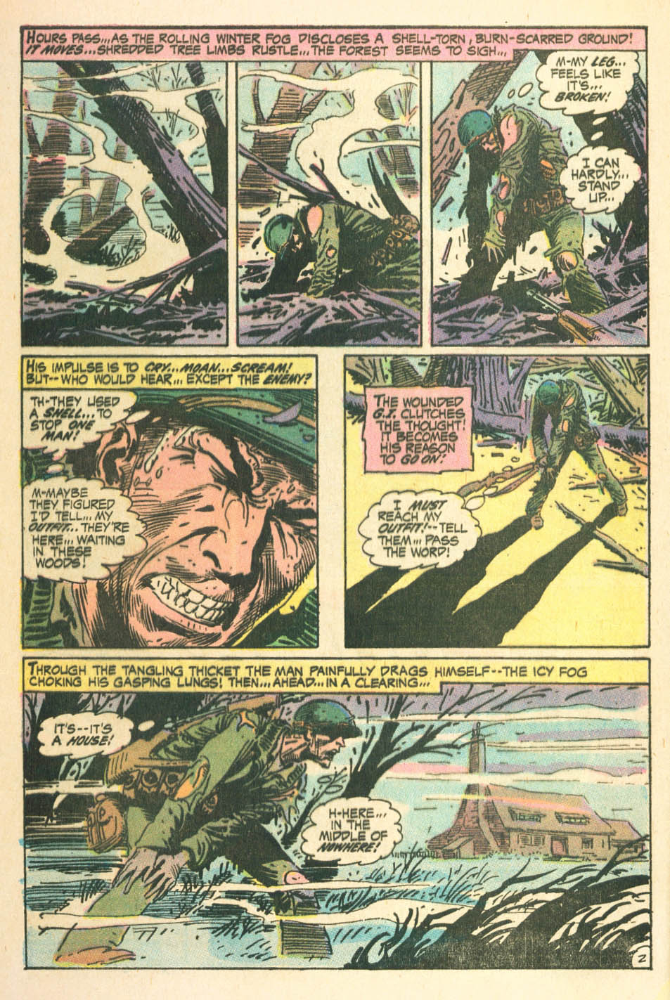 Read online Weird War Tales (1971) comic -  Issue #1 - 4