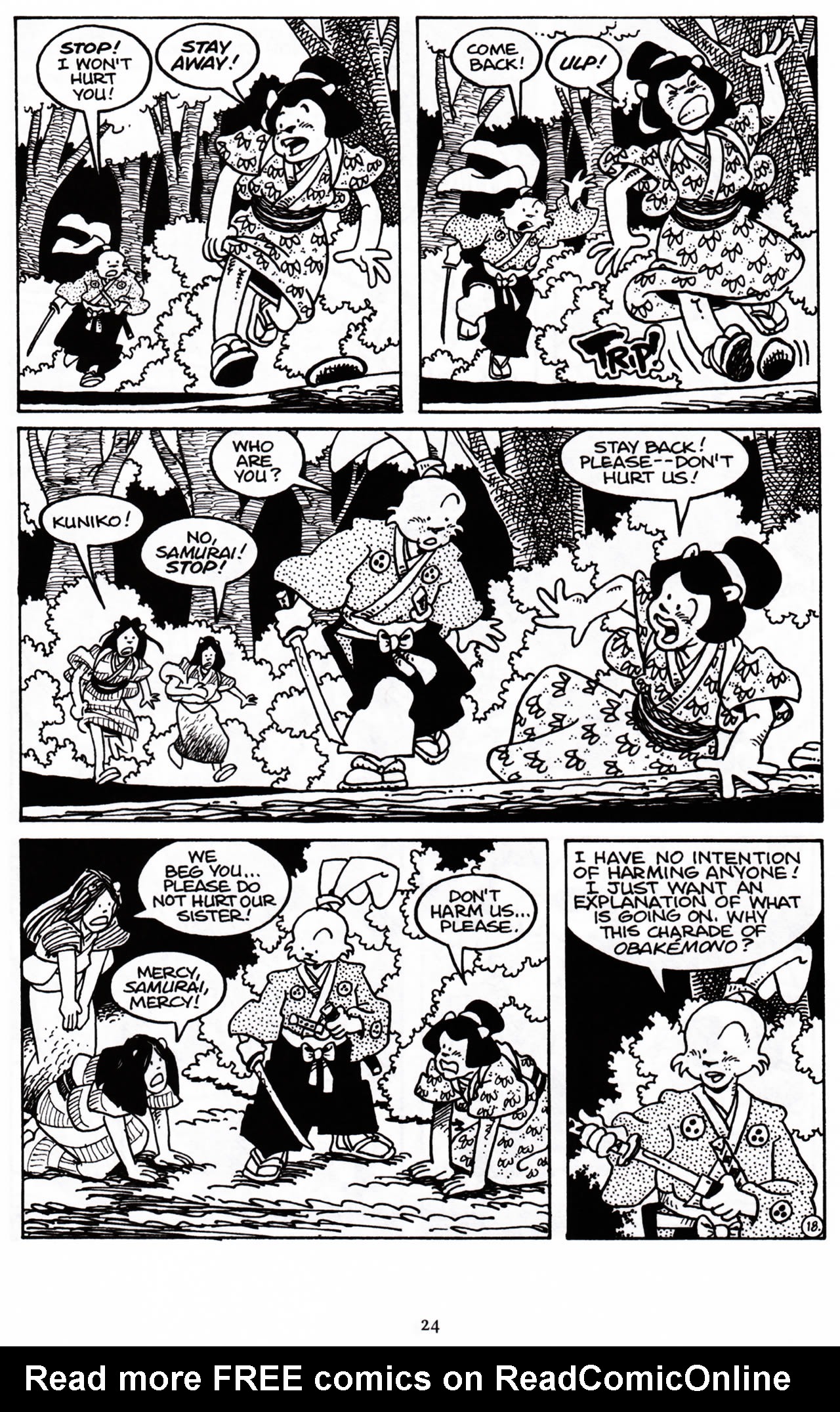 Read online Usagi Yojimbo (1996) comic -  Issue #31 - 18